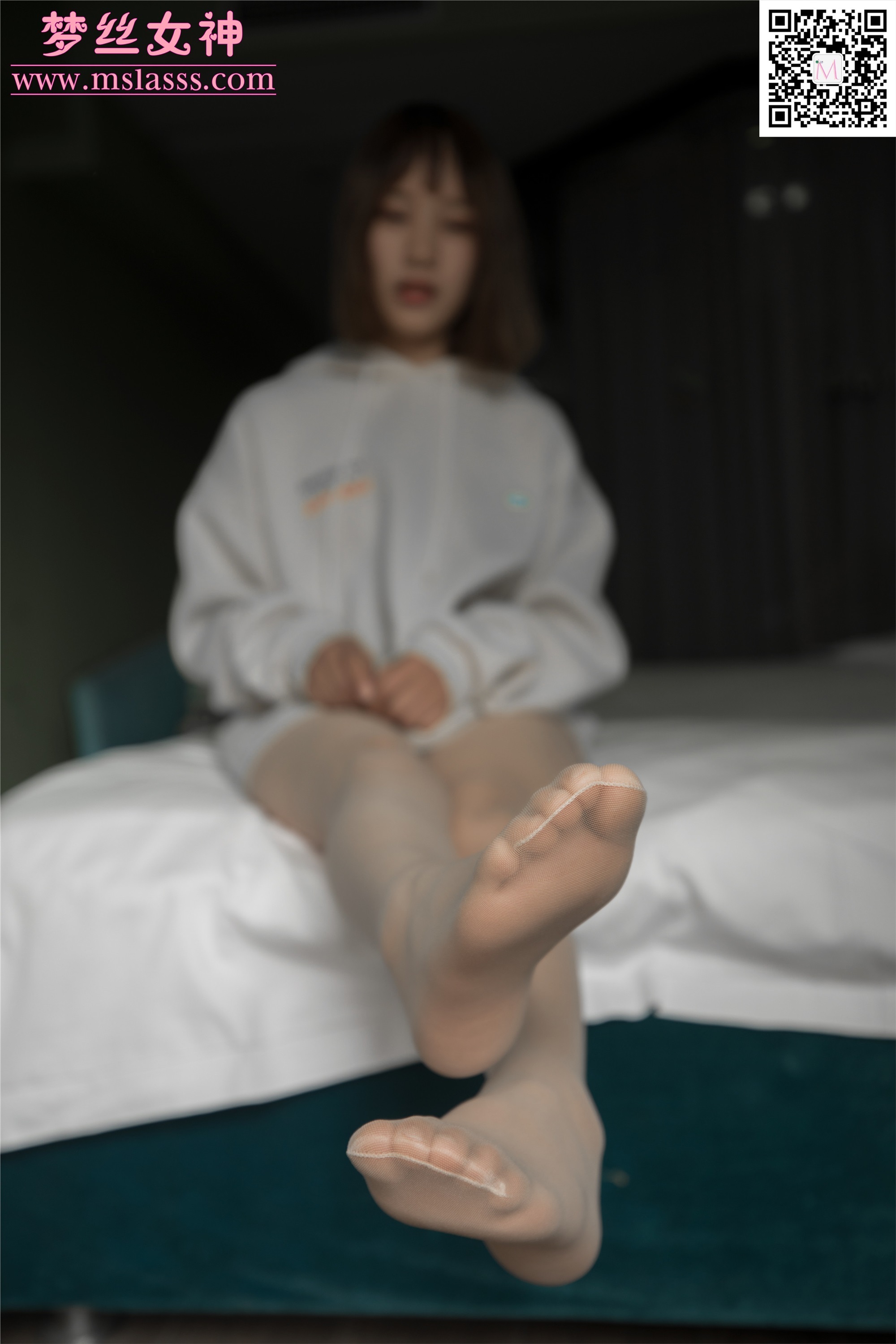 MSLASS梦丝女神 梦洁 初恋短发妹-111