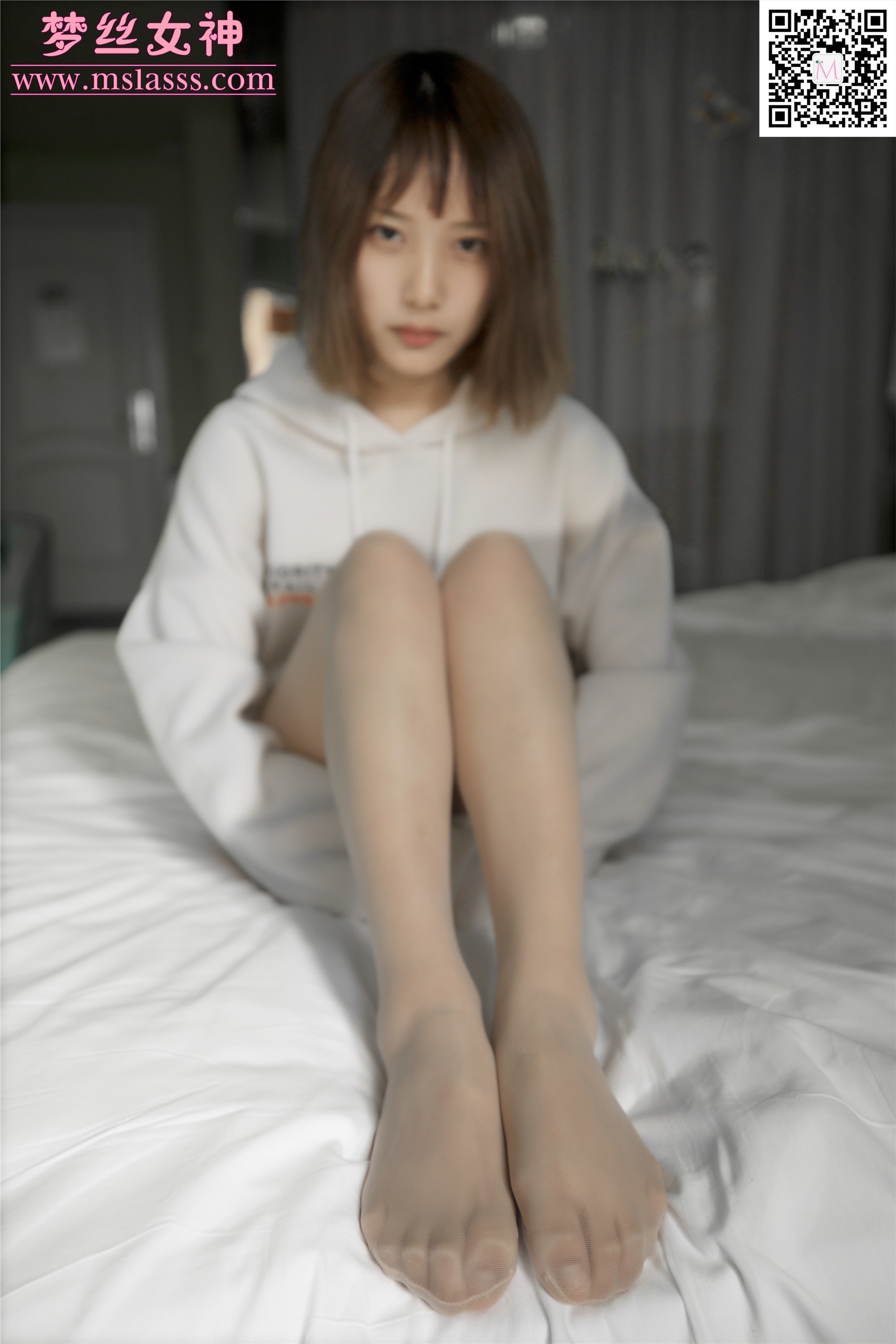 MSLASS梦丝女神 梦洁 初恋短发妹-111