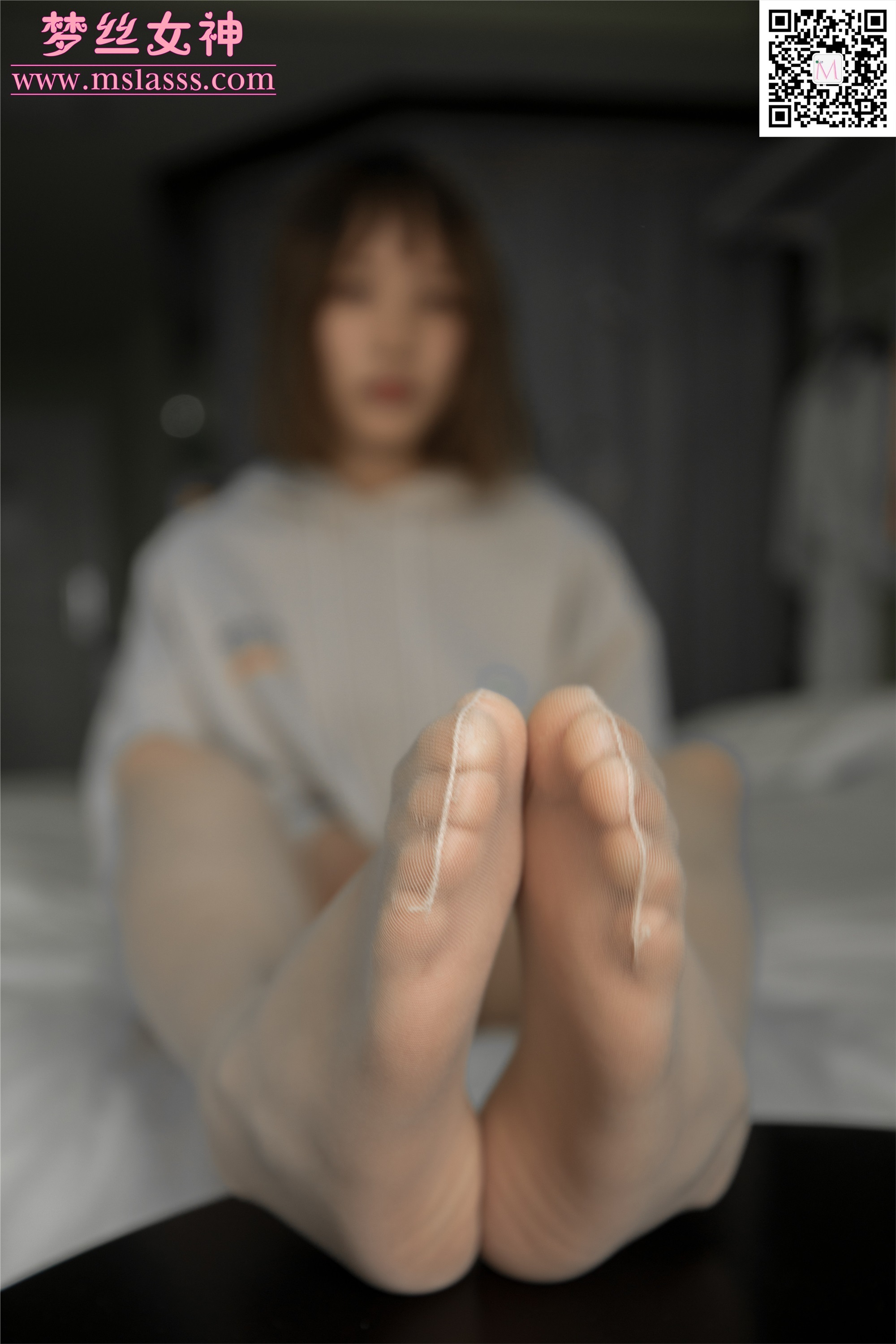 MSLASS梦丝女神 梦洁 初恋短发妹-111