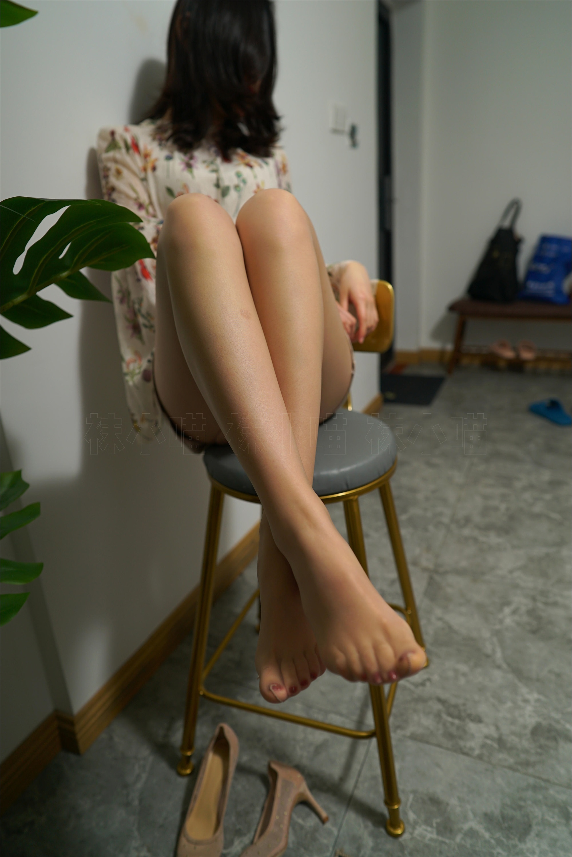 袜小喵 2020.03.11 KT152-花仙子