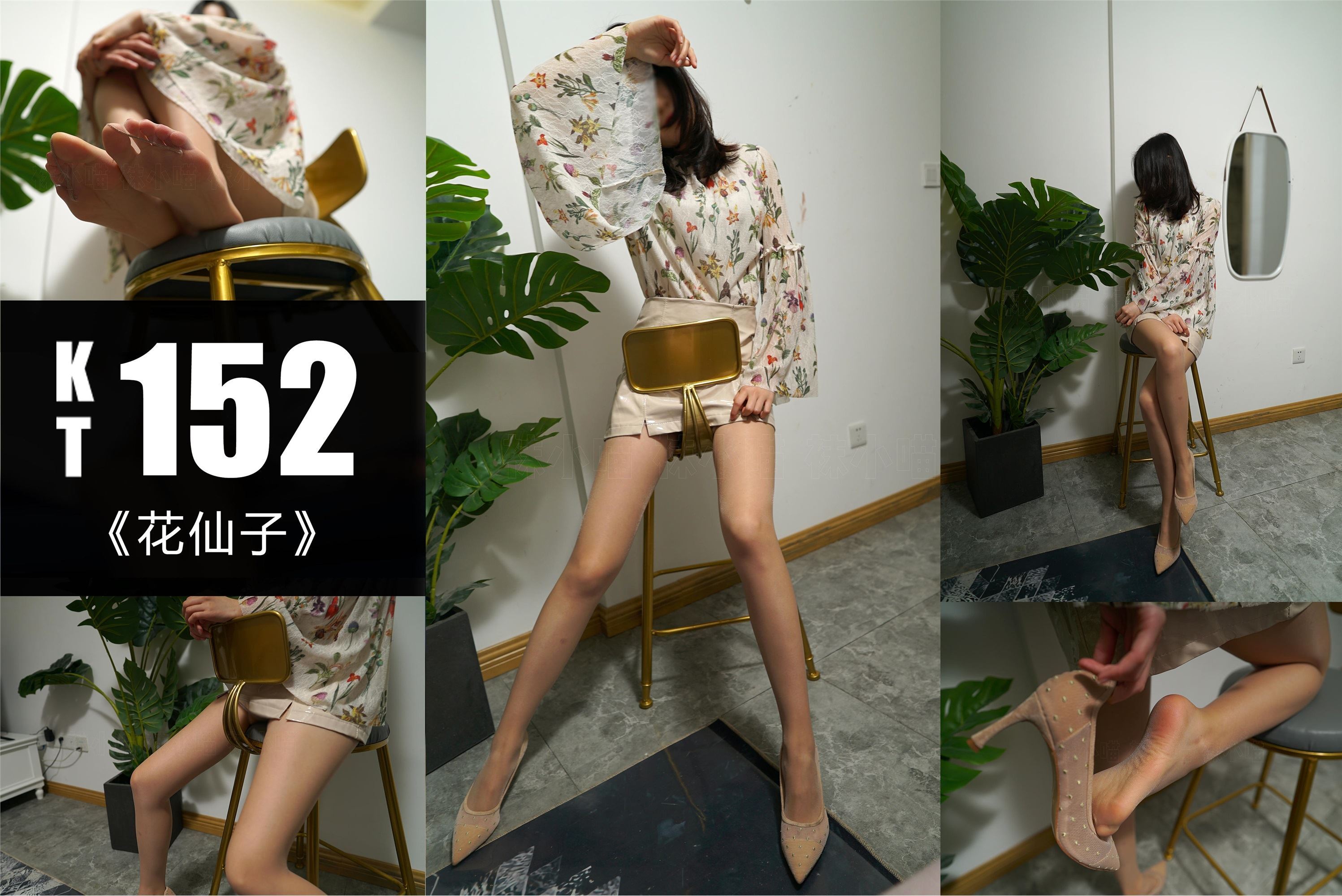 袜小喵 2020.03.11 KT152-花仙子