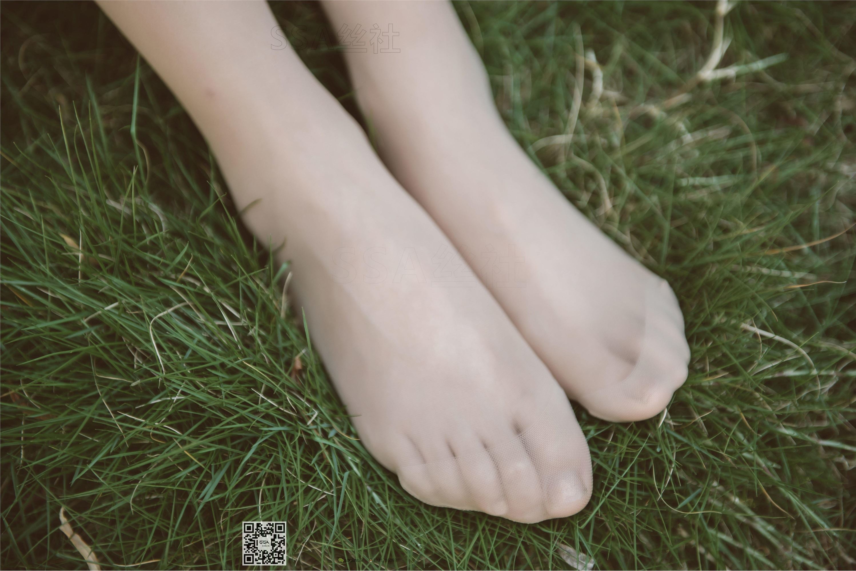 SSA丝社 111期 丽萍烈日下的清新旗袍