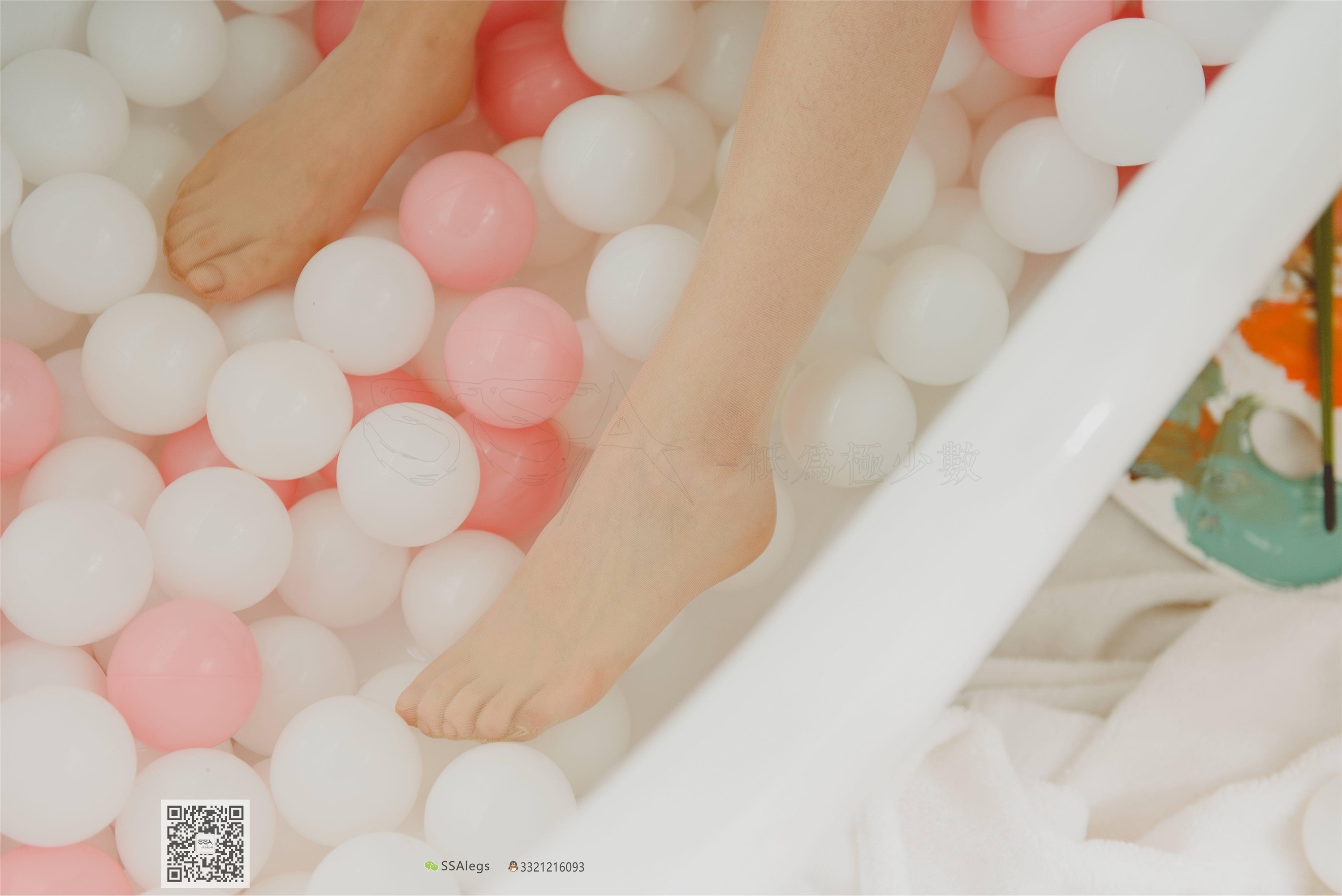 SSA丝社 002期 纯-琪琪丝足浴缸小清新