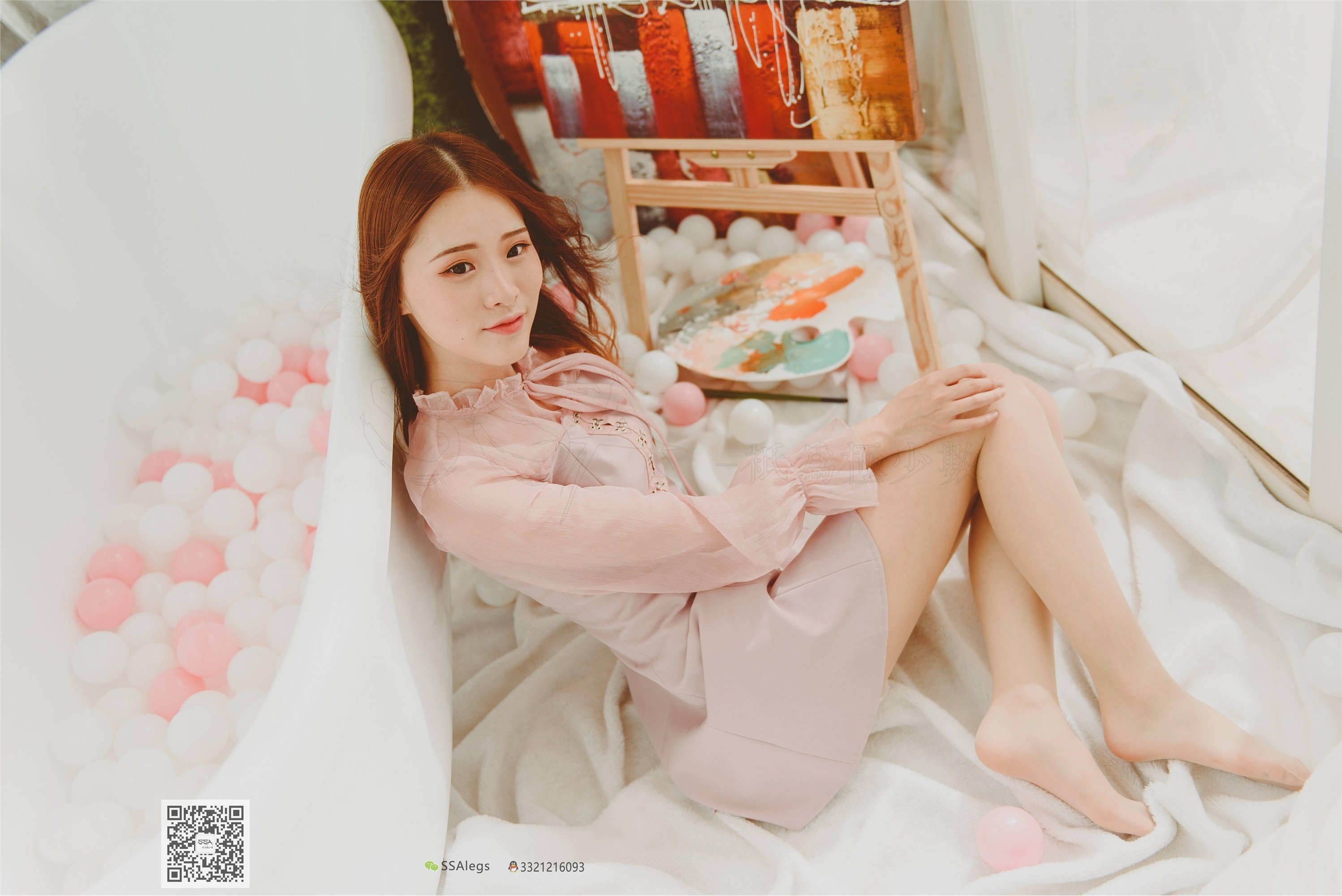 SSA丝社 002期 纯-琪琪丝足浴缸小清新