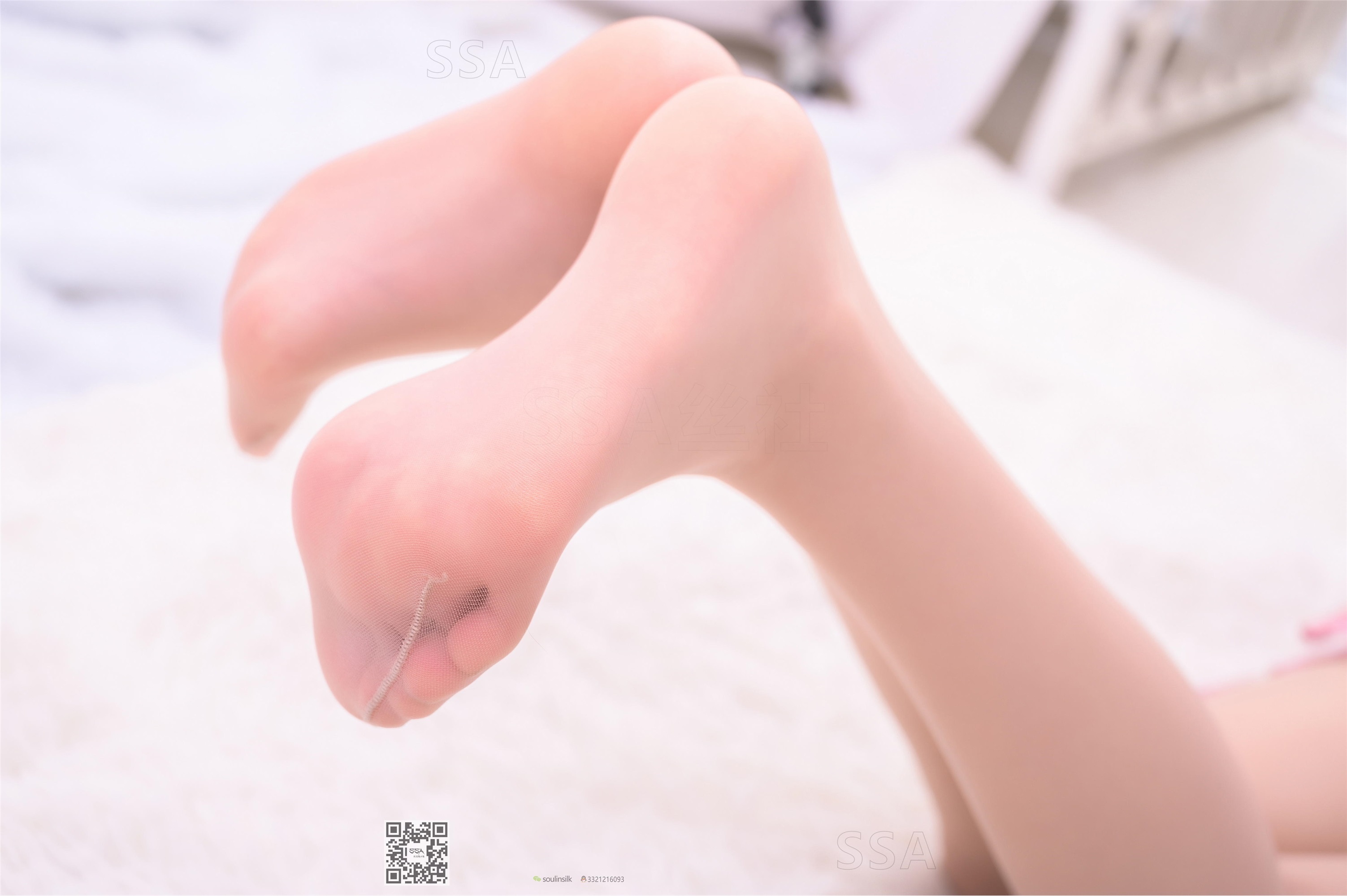 SSA丝社 177期 小九 白嫩少女的一天