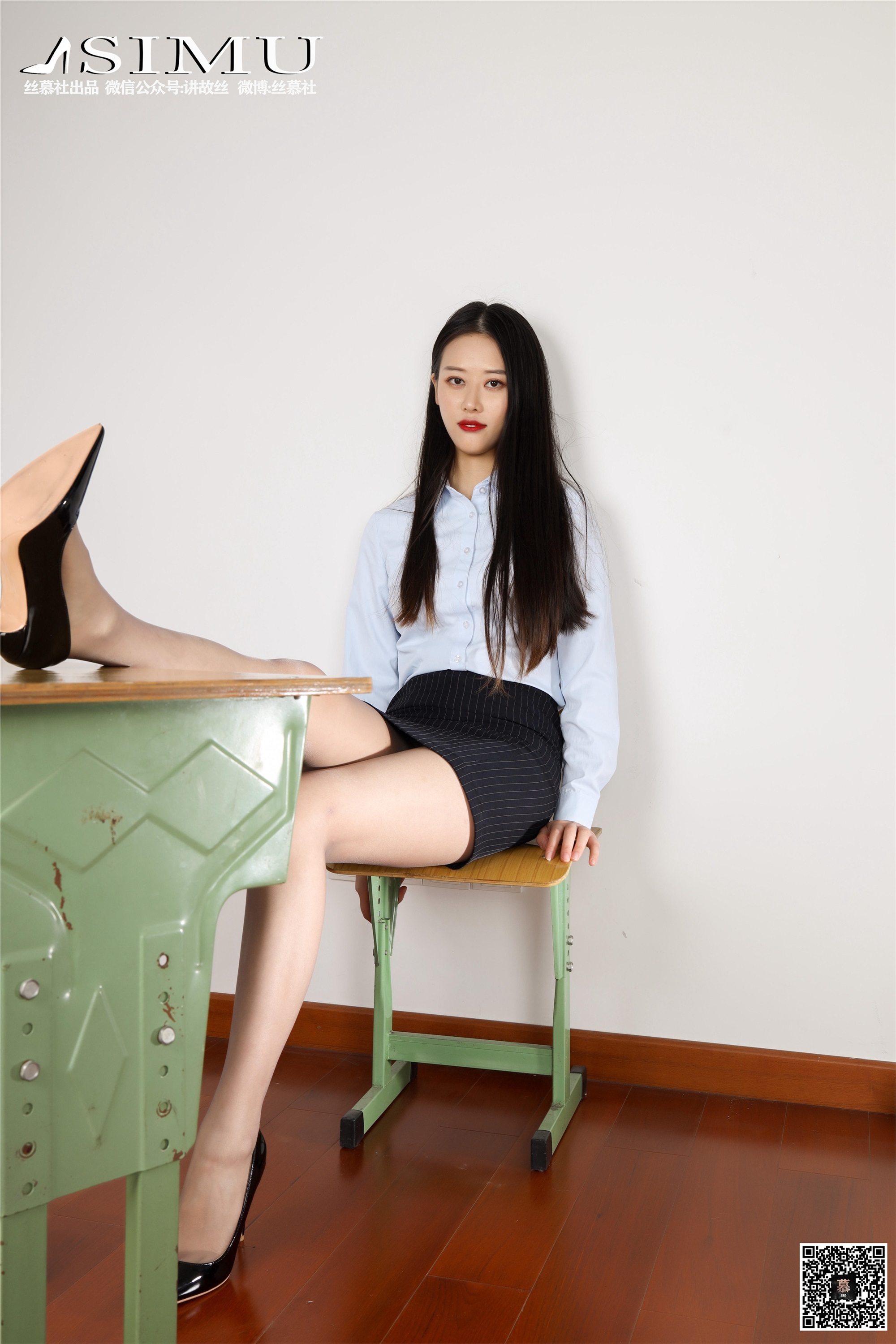 丝慕写真 SM224 婉玲《收藏高跟鞋的主管》