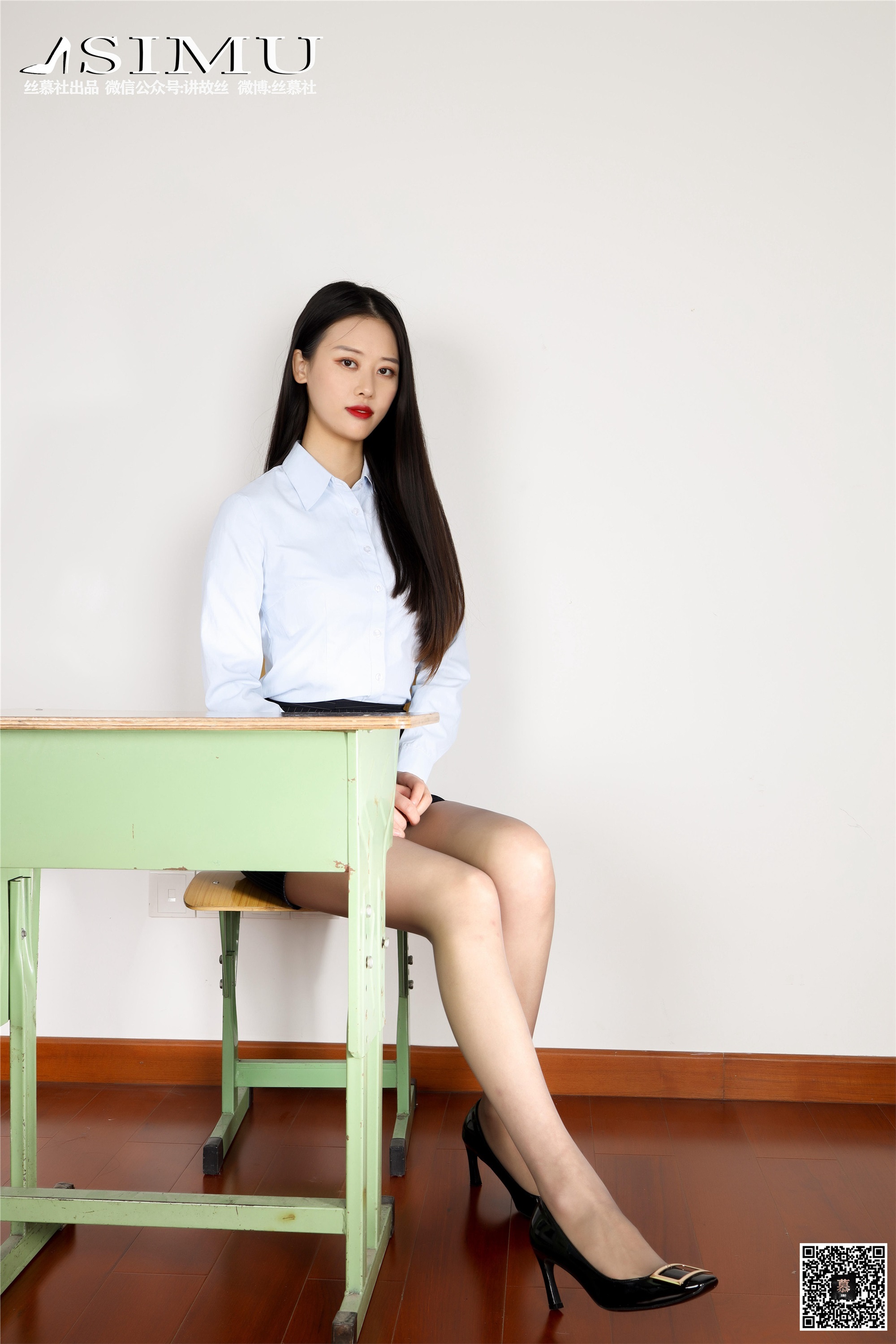 丝慕写真 SM224 婉玲《收藏高跟鞋的主管》