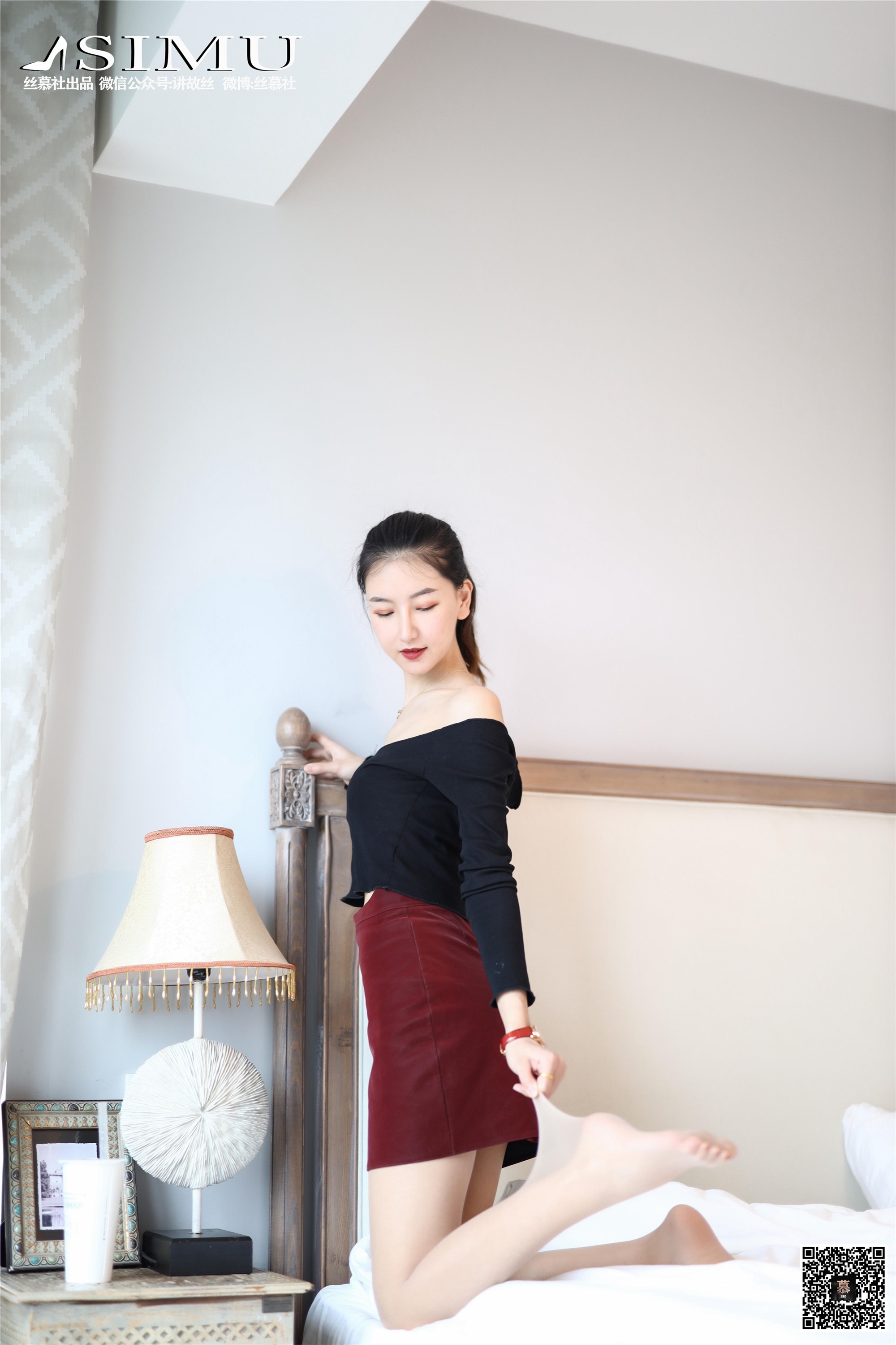 丝慕写真 SM225 茗茗《裙装还是裤里丝》