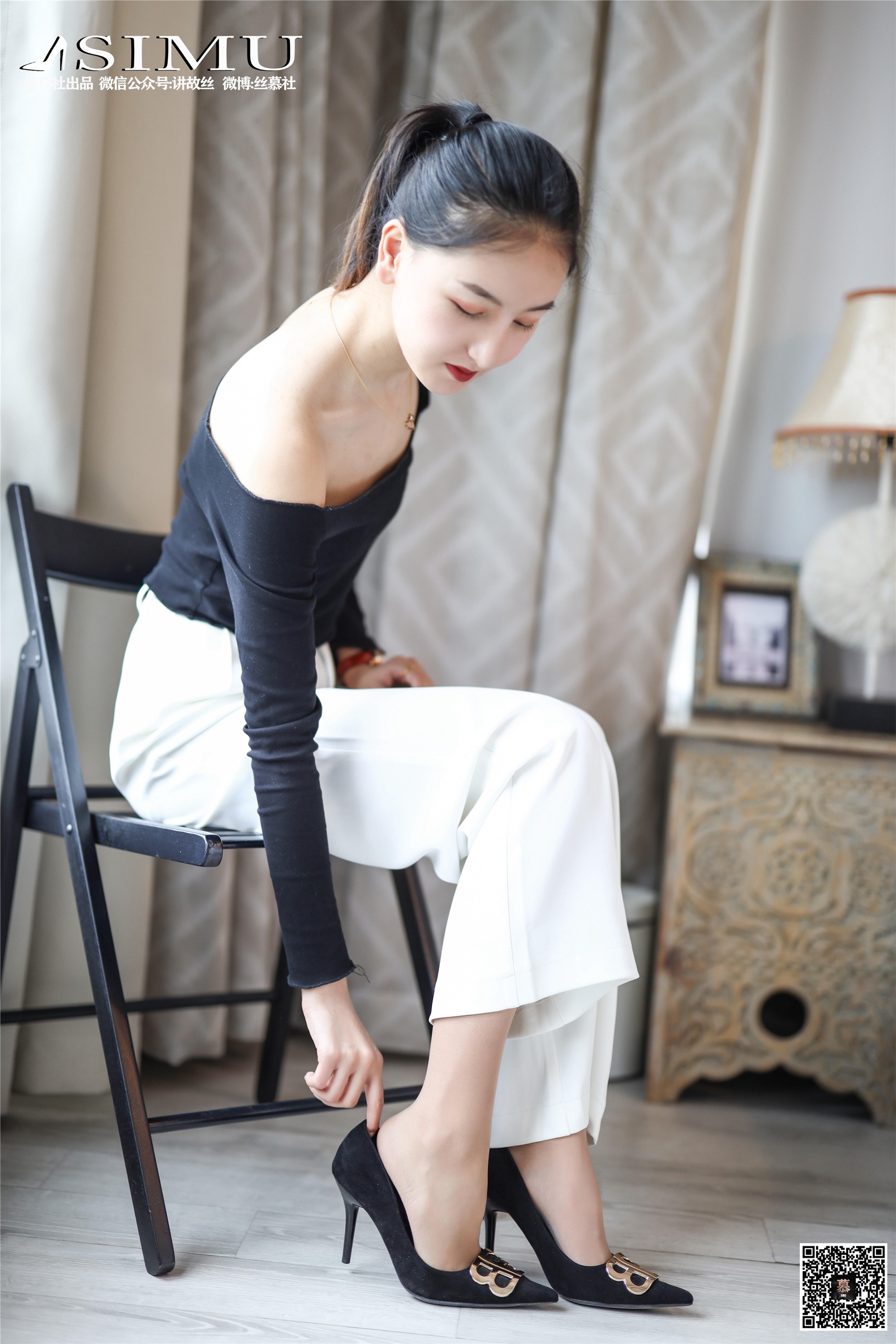 丝慕写真 SM225 茗茗《裙装还是裤里丝》