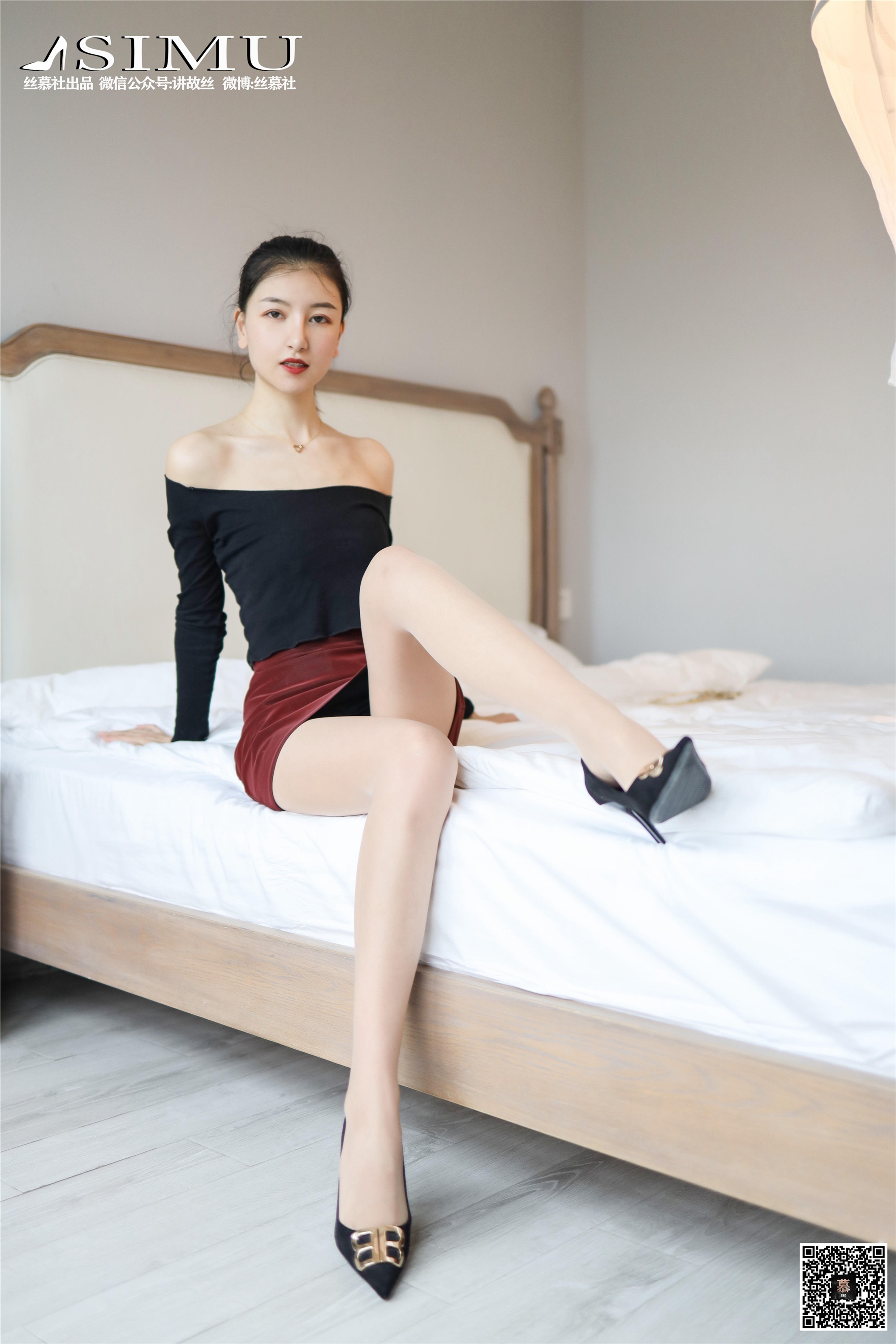 丝慕写真 SM225 茗茗《裙装还是裤里丝》