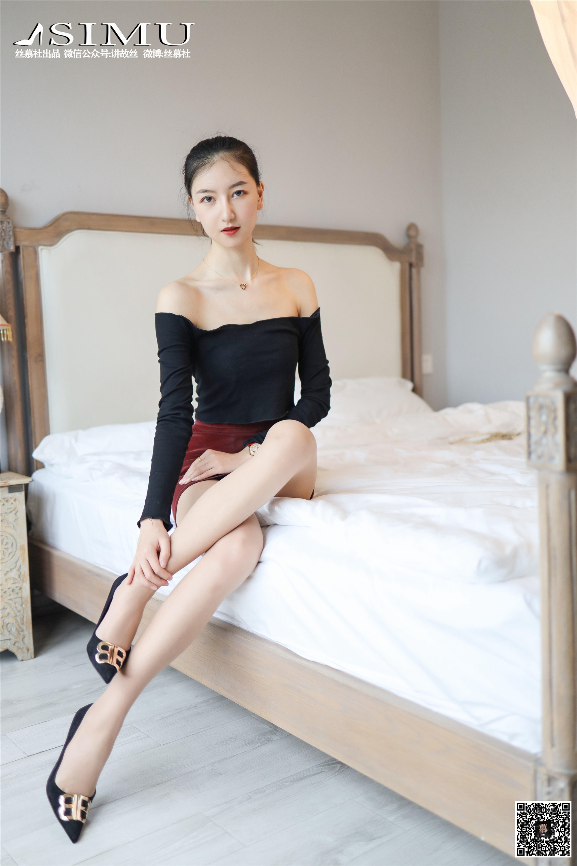 丝慕写真 SM225 茗茗《裙装还是裤里丝》