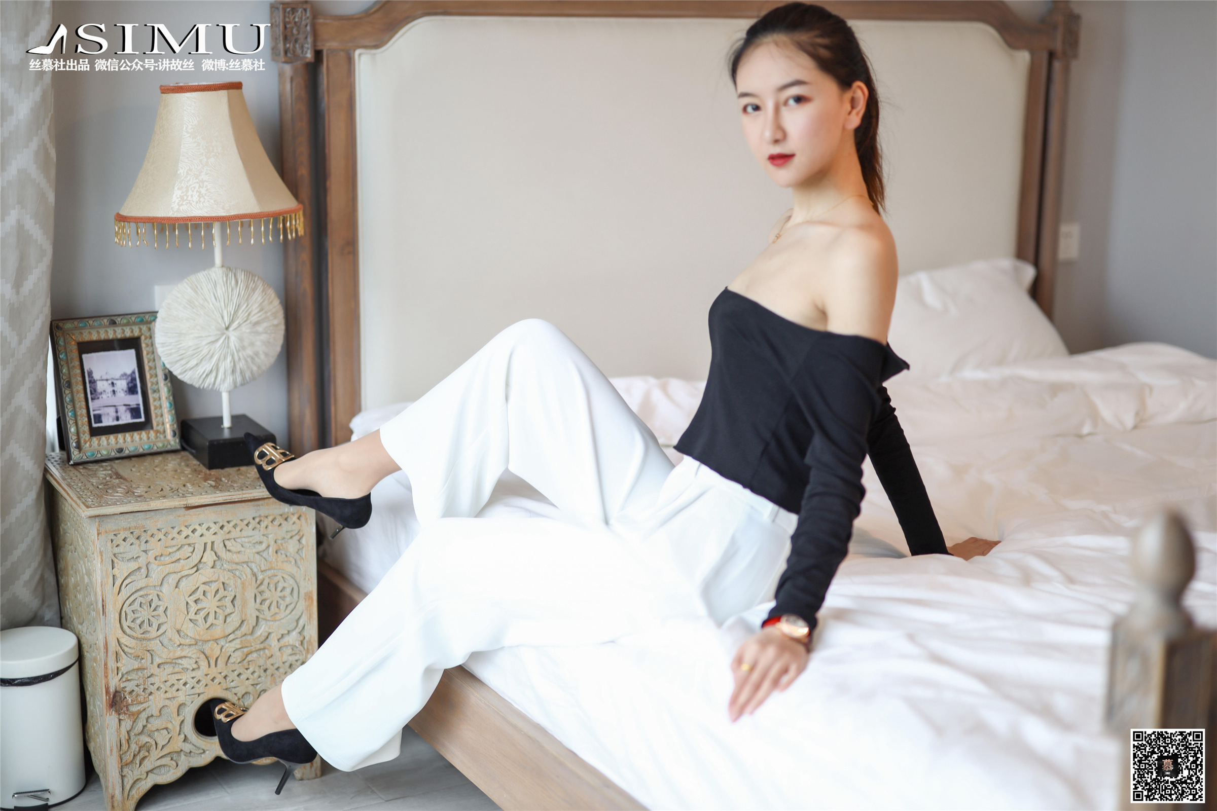 丝慕写真 SM225 茗茗《裙装还是裤里丝》