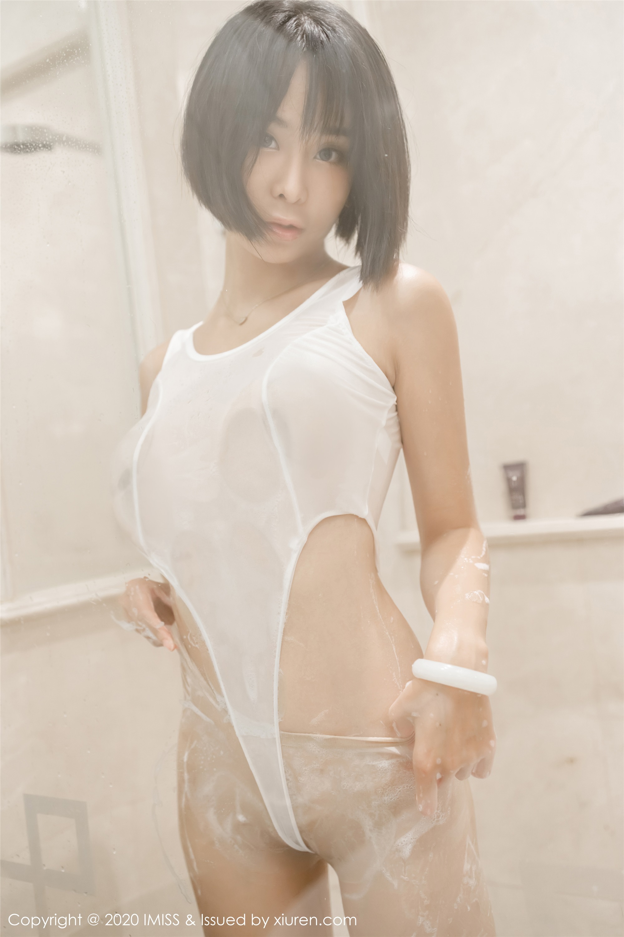 IMiss爱蜜社 2020.03.23 Vol.451 蓝夏Akasha