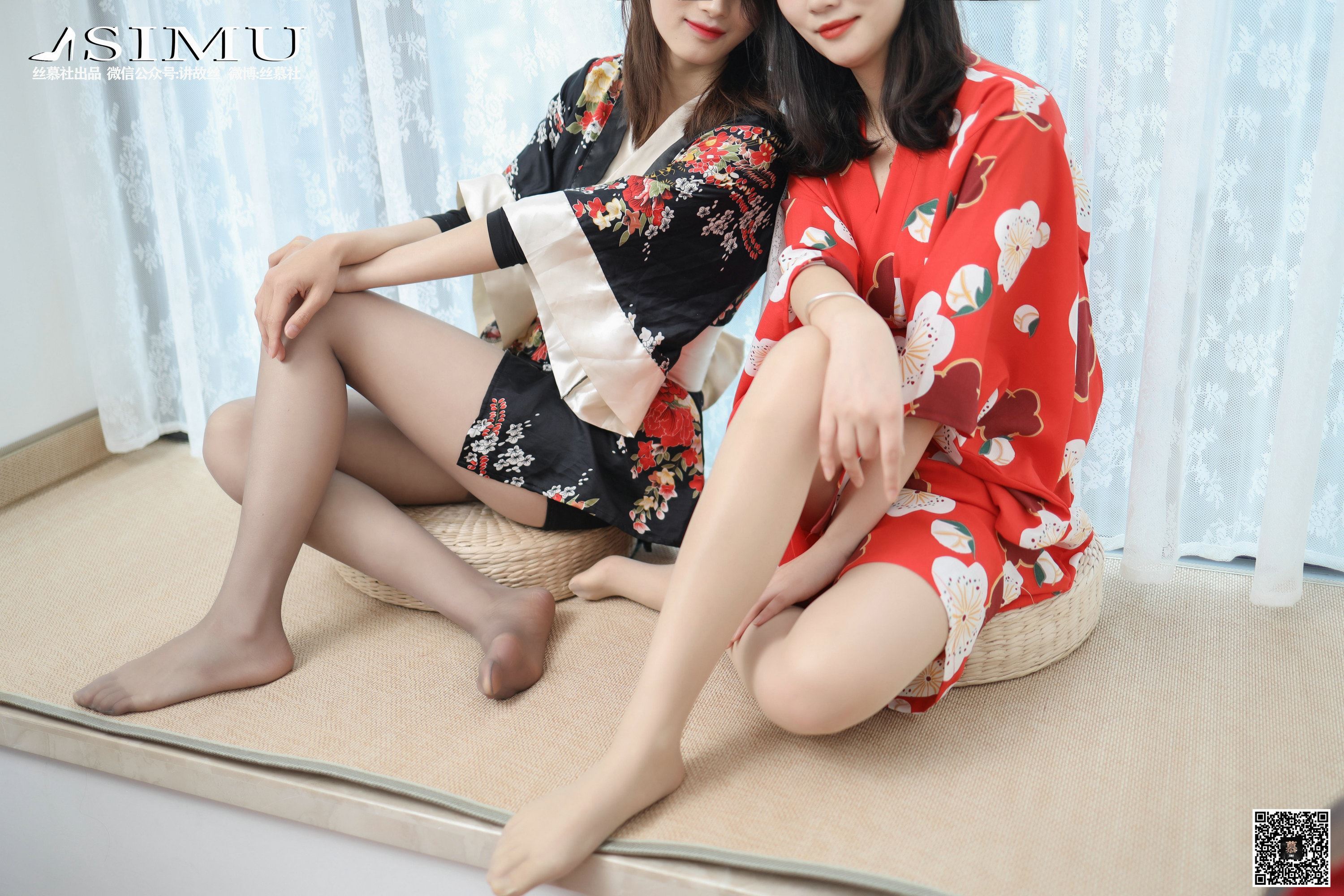 丝慕写真 SM232 新模 - 和服姐妹花