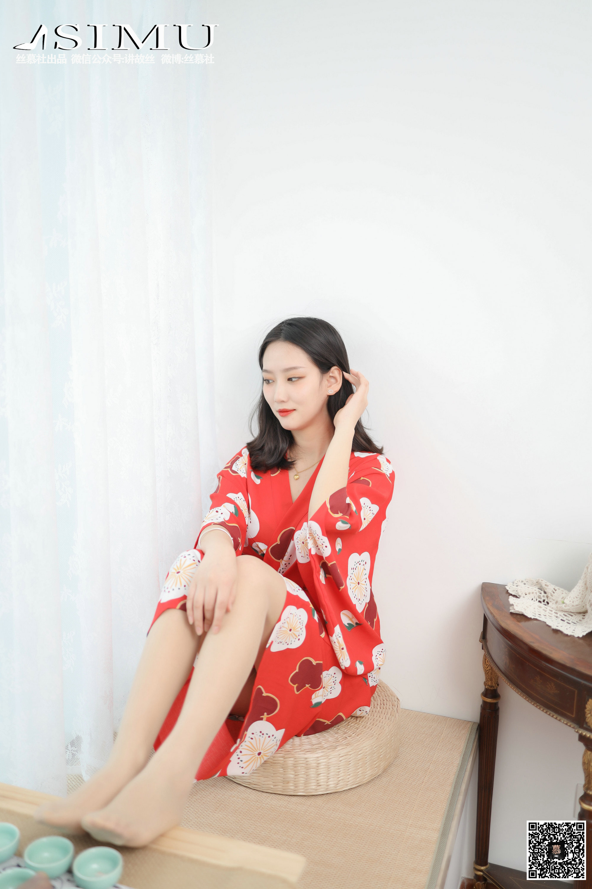 丝慕写真 SM232 新模 - 和服姐妹花