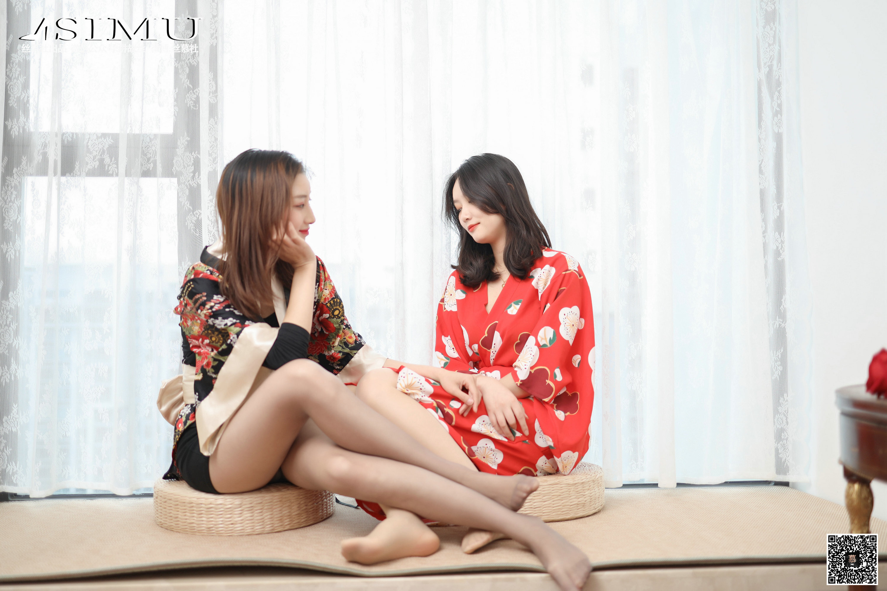 丝慕写真 SM232 新模 - 和服姐妹花