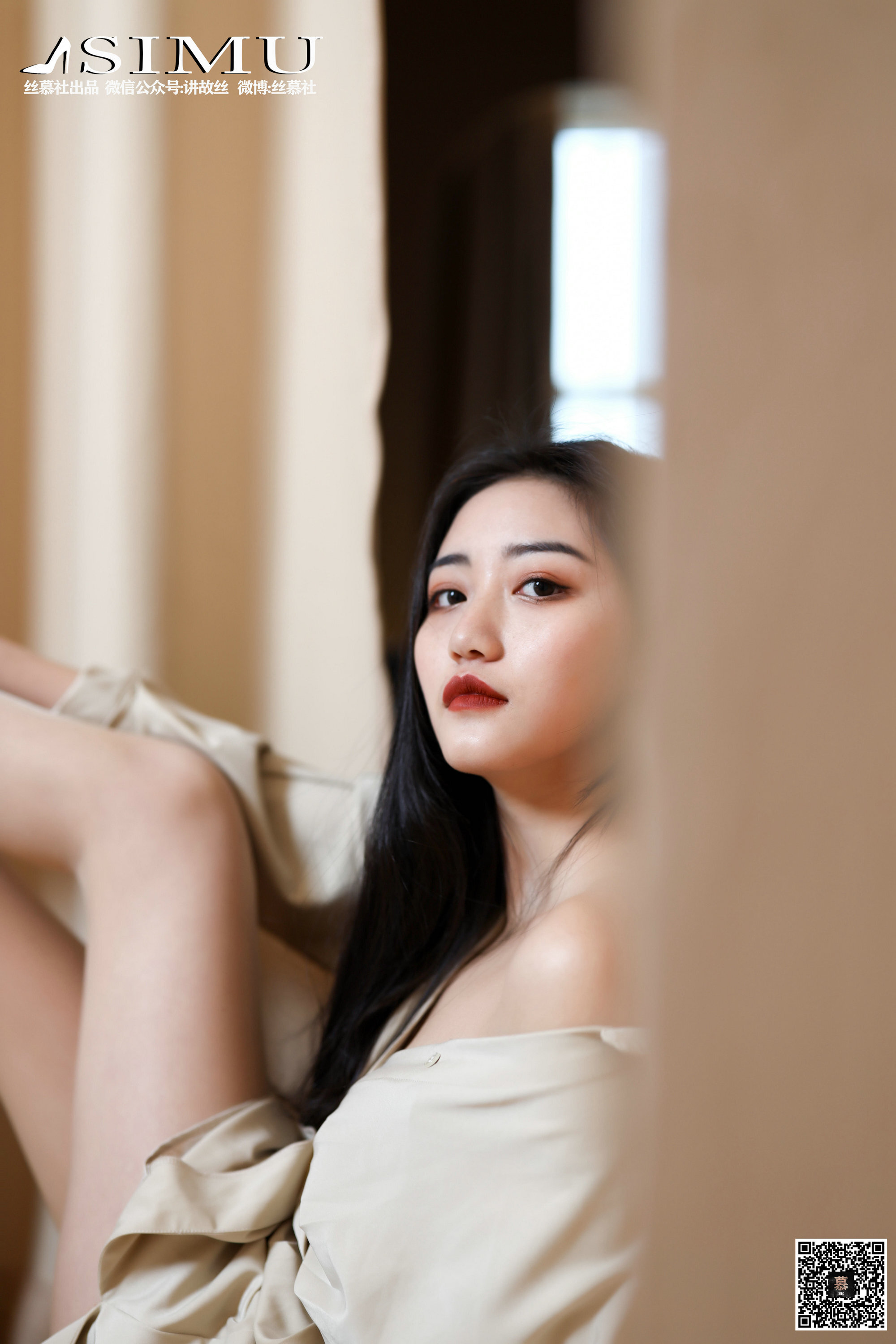 丝慕写真 SM234 双双 - 欲望燃情