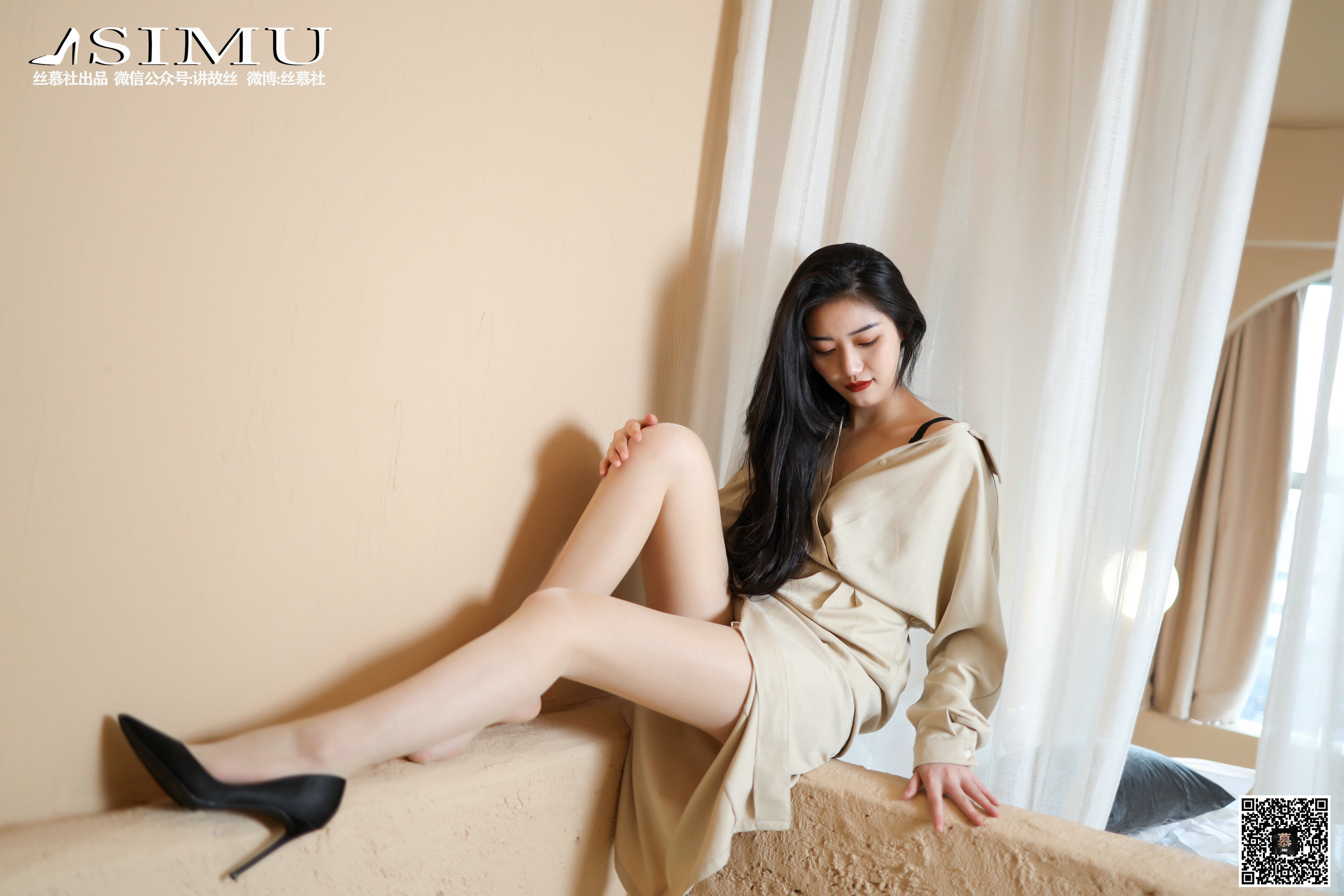 丝慕写真 SM234 双双 - 欲望燃情