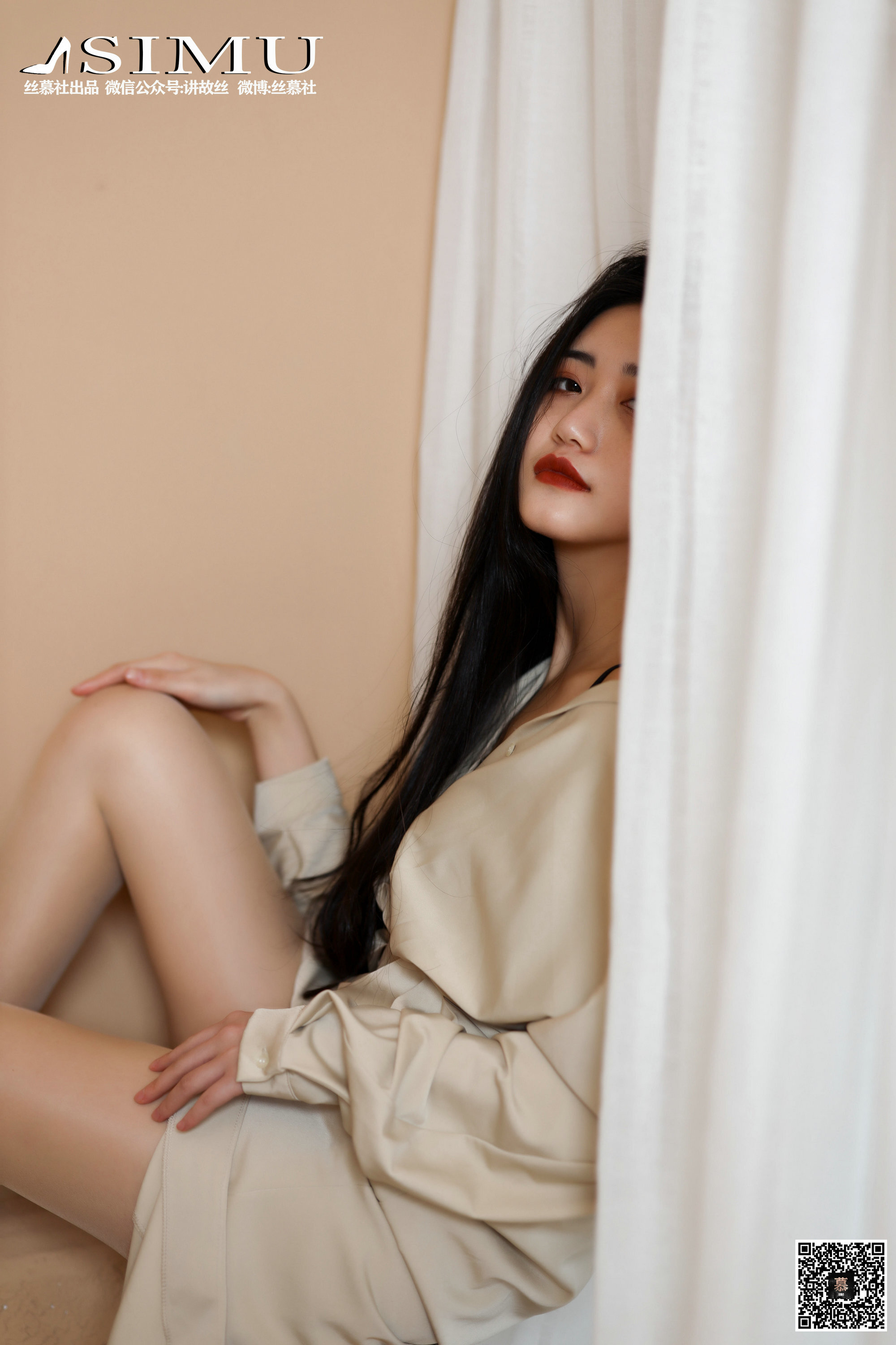 丝慕写真 SM234 双双 - 欲望燃情