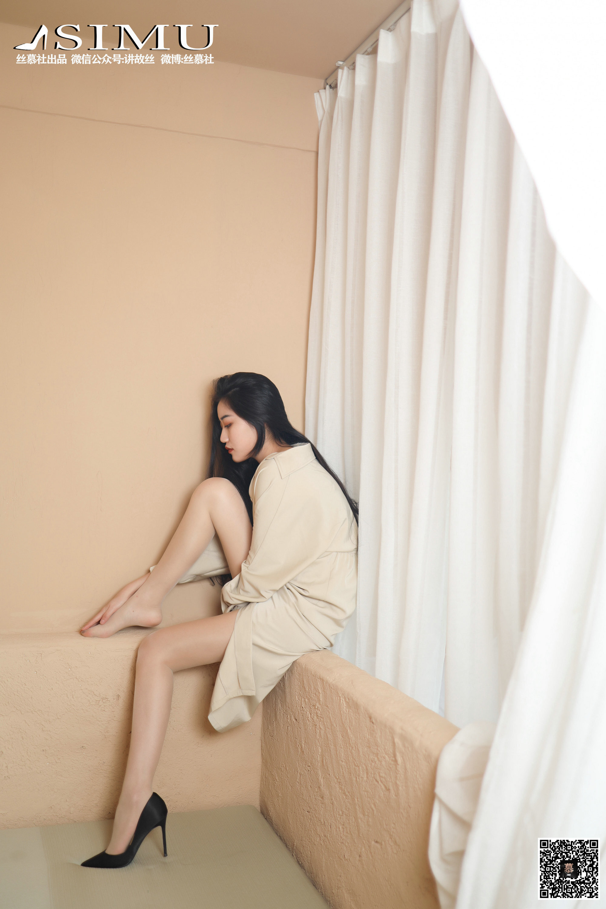 丝慕写真 SM234 双双 - 欲望燃情