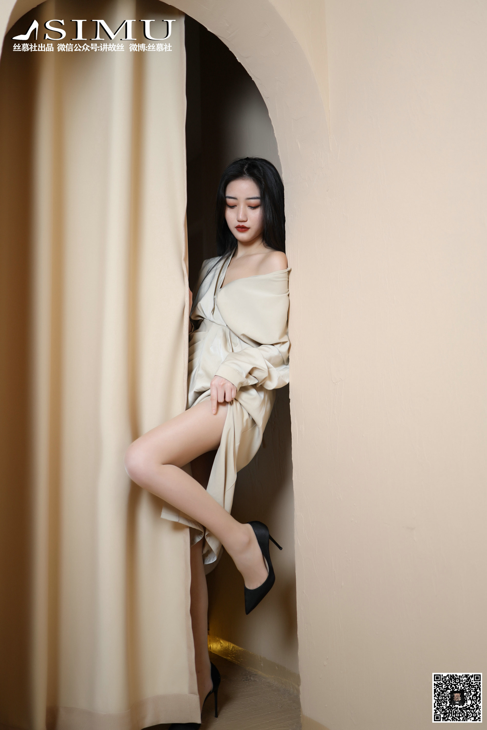 丝慕写真 SM234 双双 - 欲望燃情