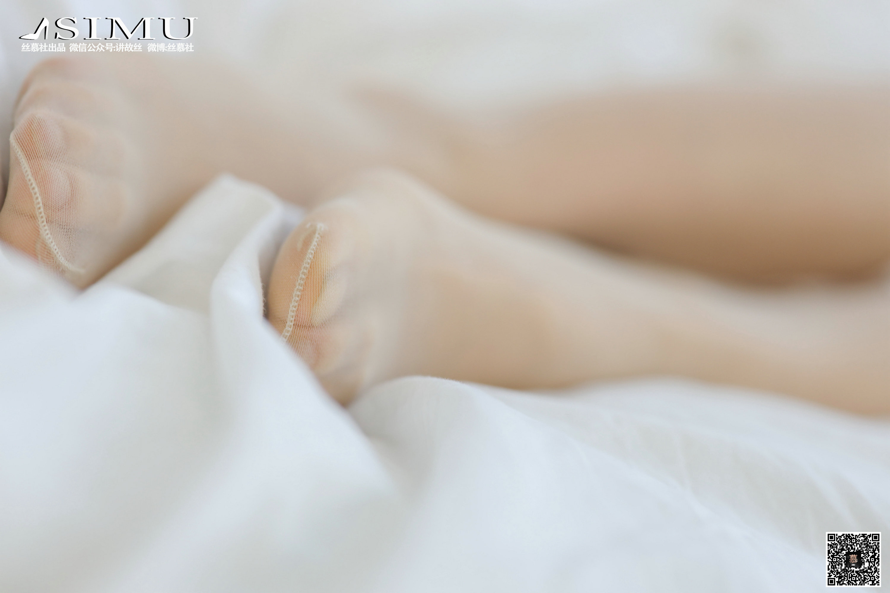 丝慕写真 SM235 佳佳 - 明月吻白纱