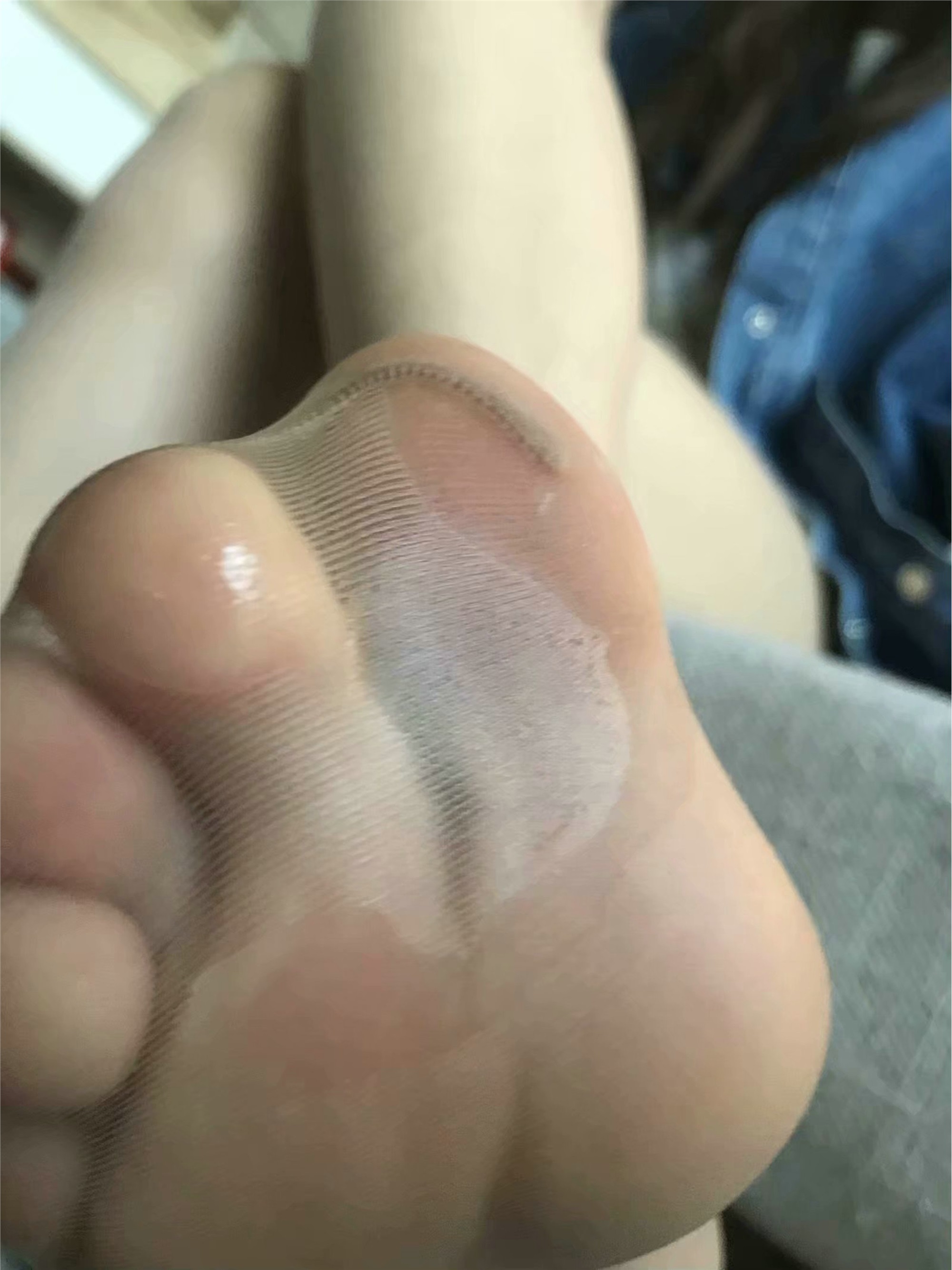 上大校花SI足美腿 气质优雅