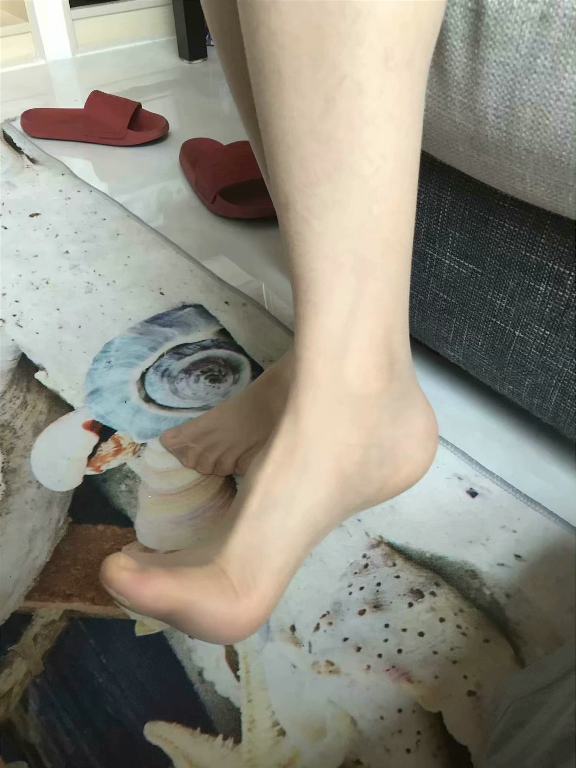 上大校花SI足美腿 气质优雅