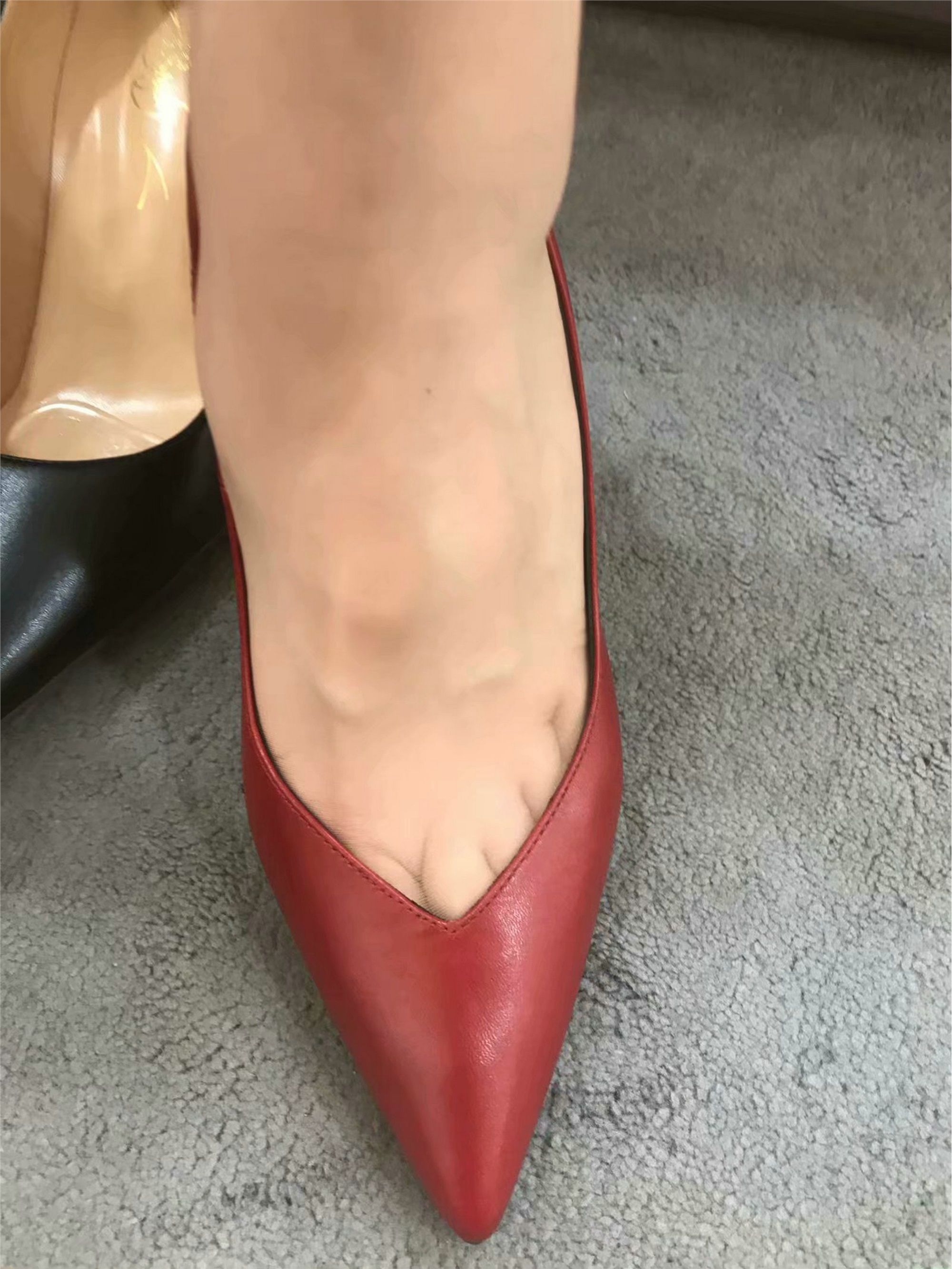 上大校花SI足美腿 气质优雅