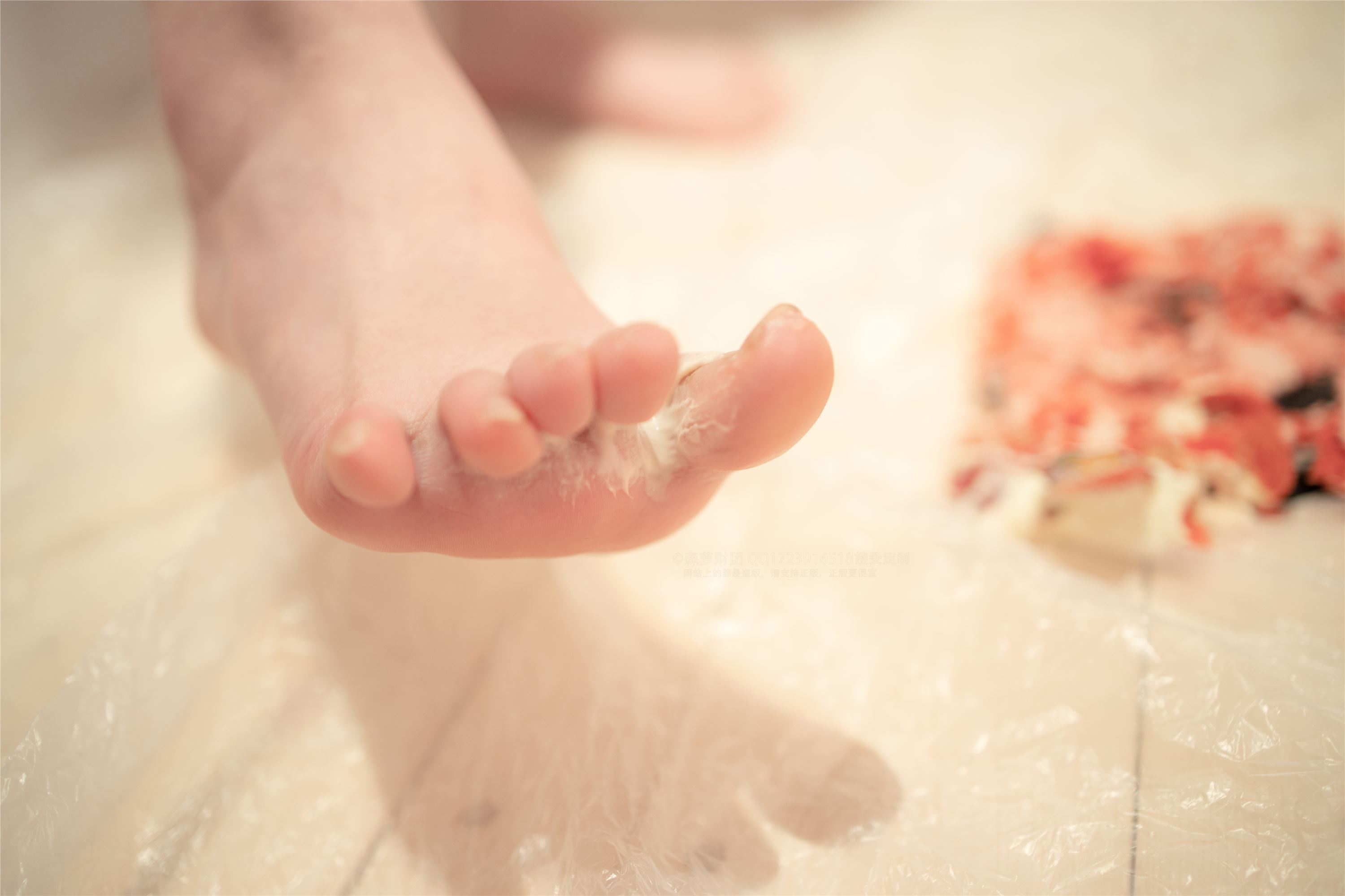 森萝财团萝莉丝足写真 LOVEPLUS-004