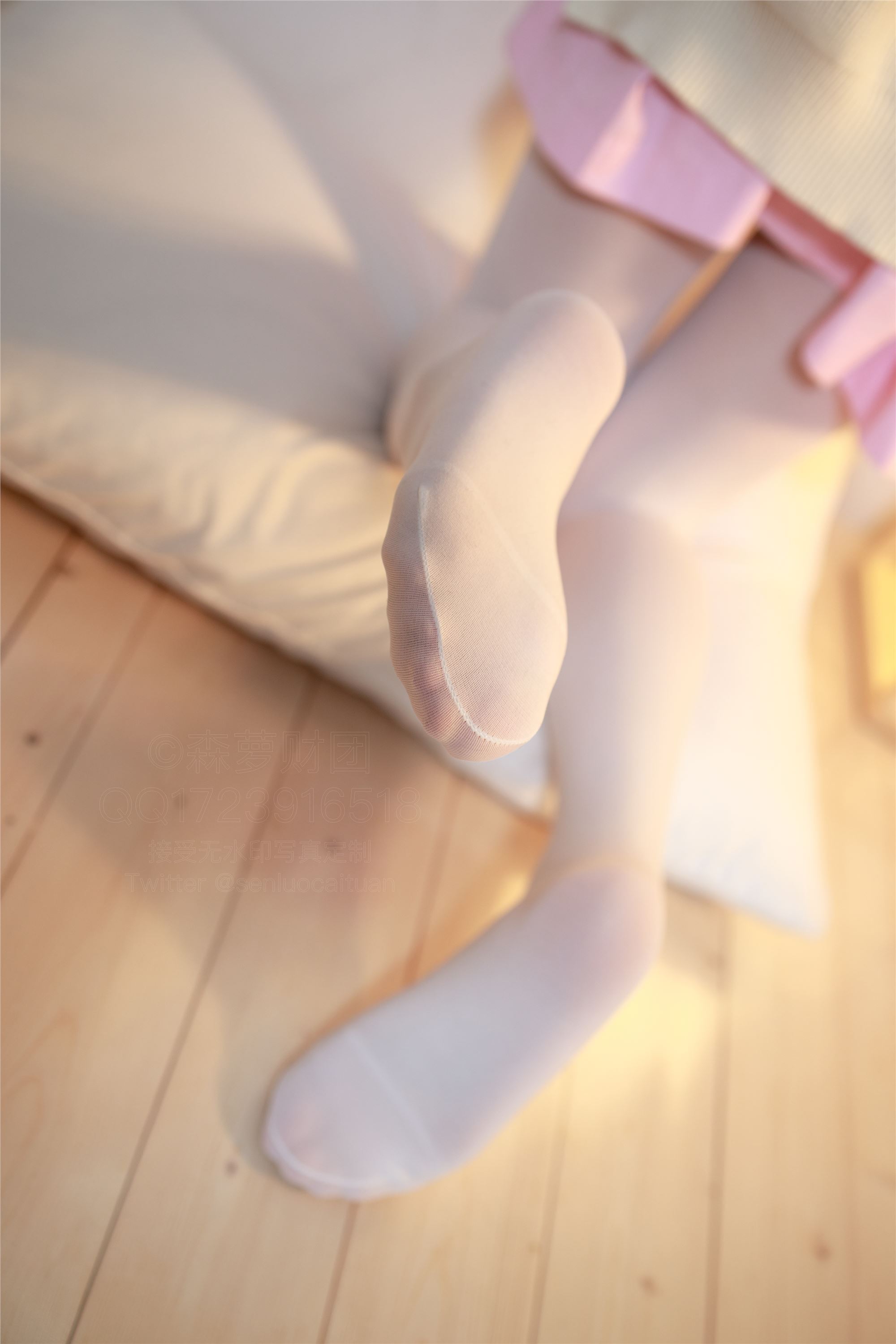 森萝财团萝莉丝足写真 X-059