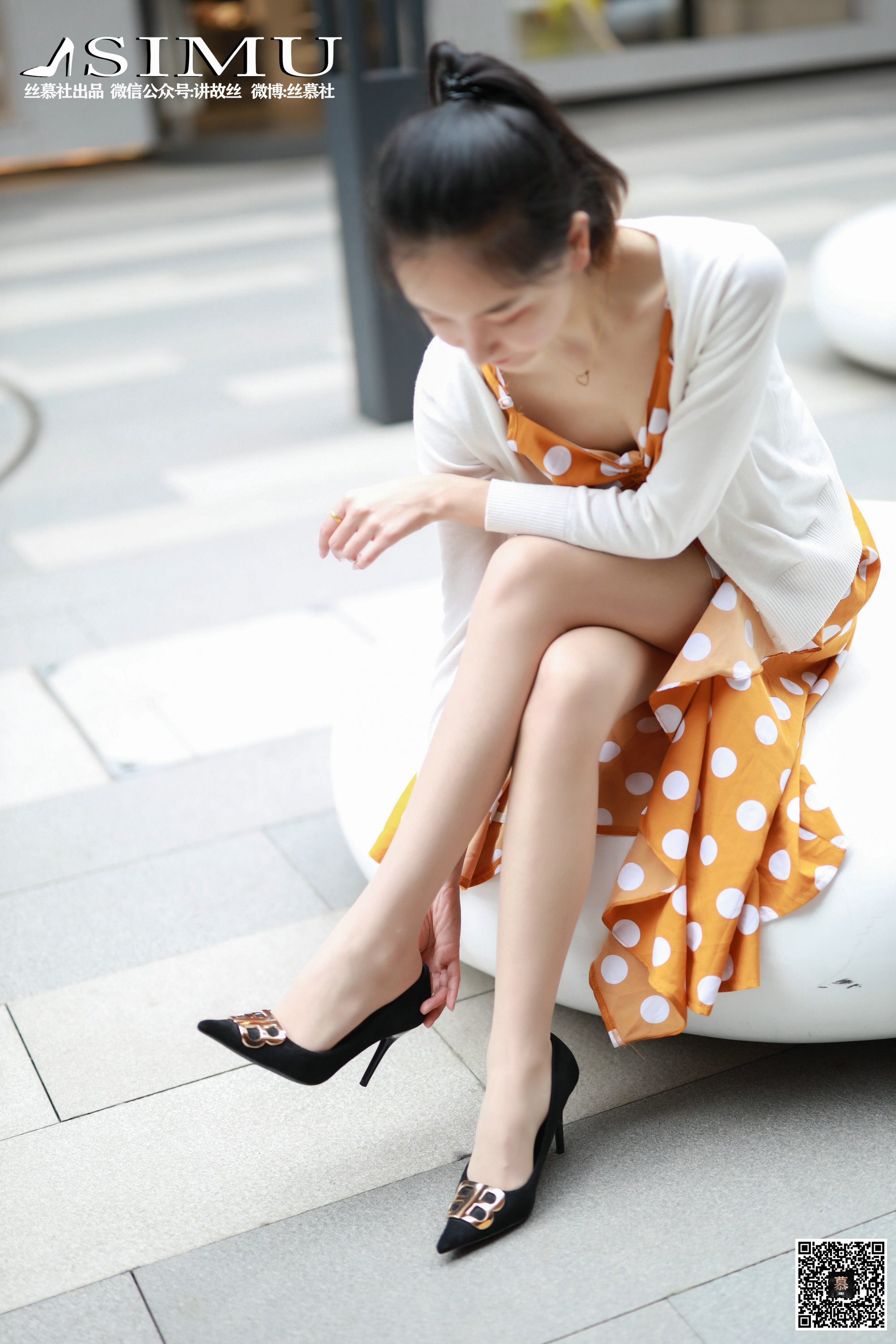 丝慕写真 SM241 茗茗 - 街拍女郎