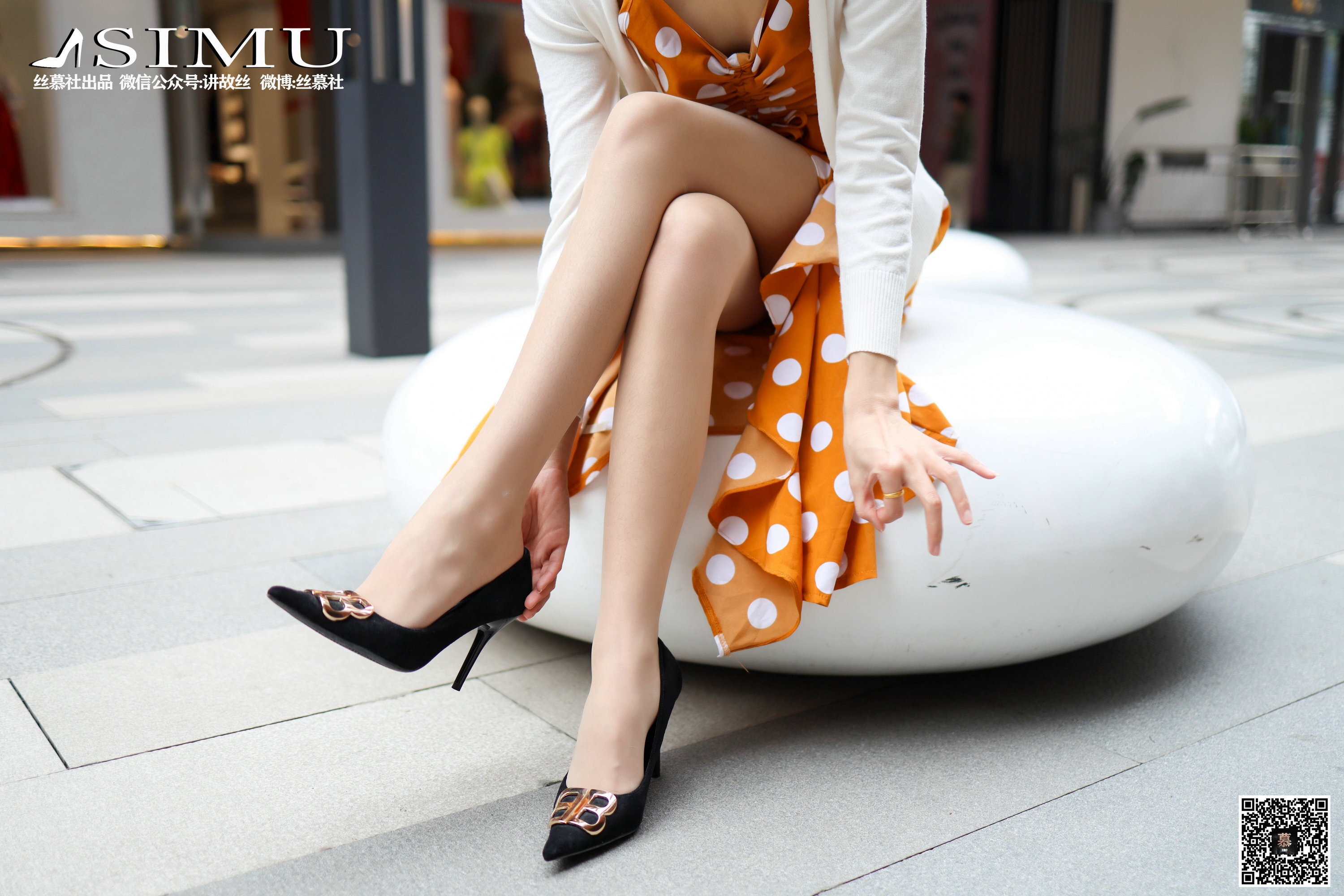 丝慕写真 SM241 茗茗 - 街拍女郎