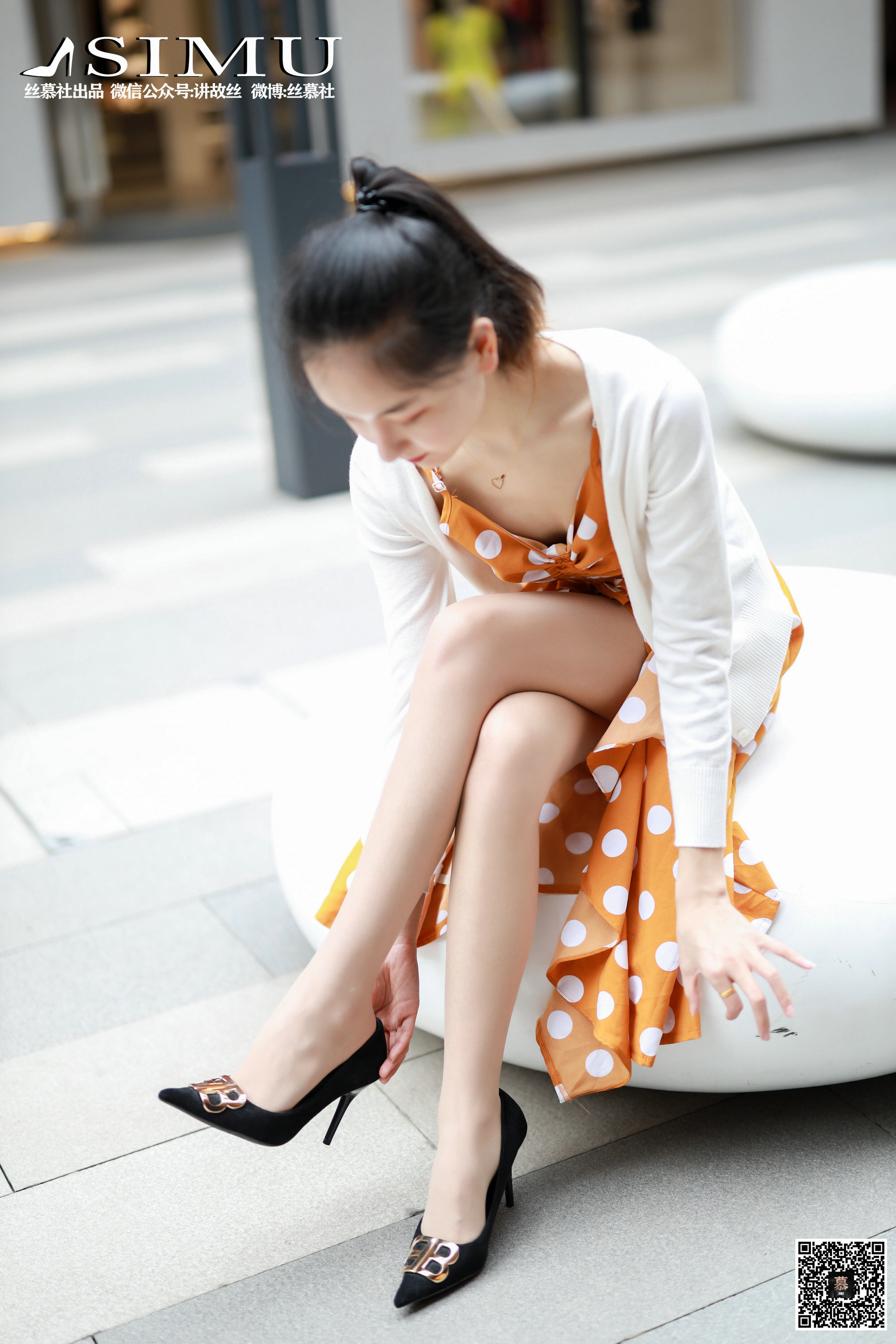 丝慕写真 SM241 茗茗 - 街拍女郎