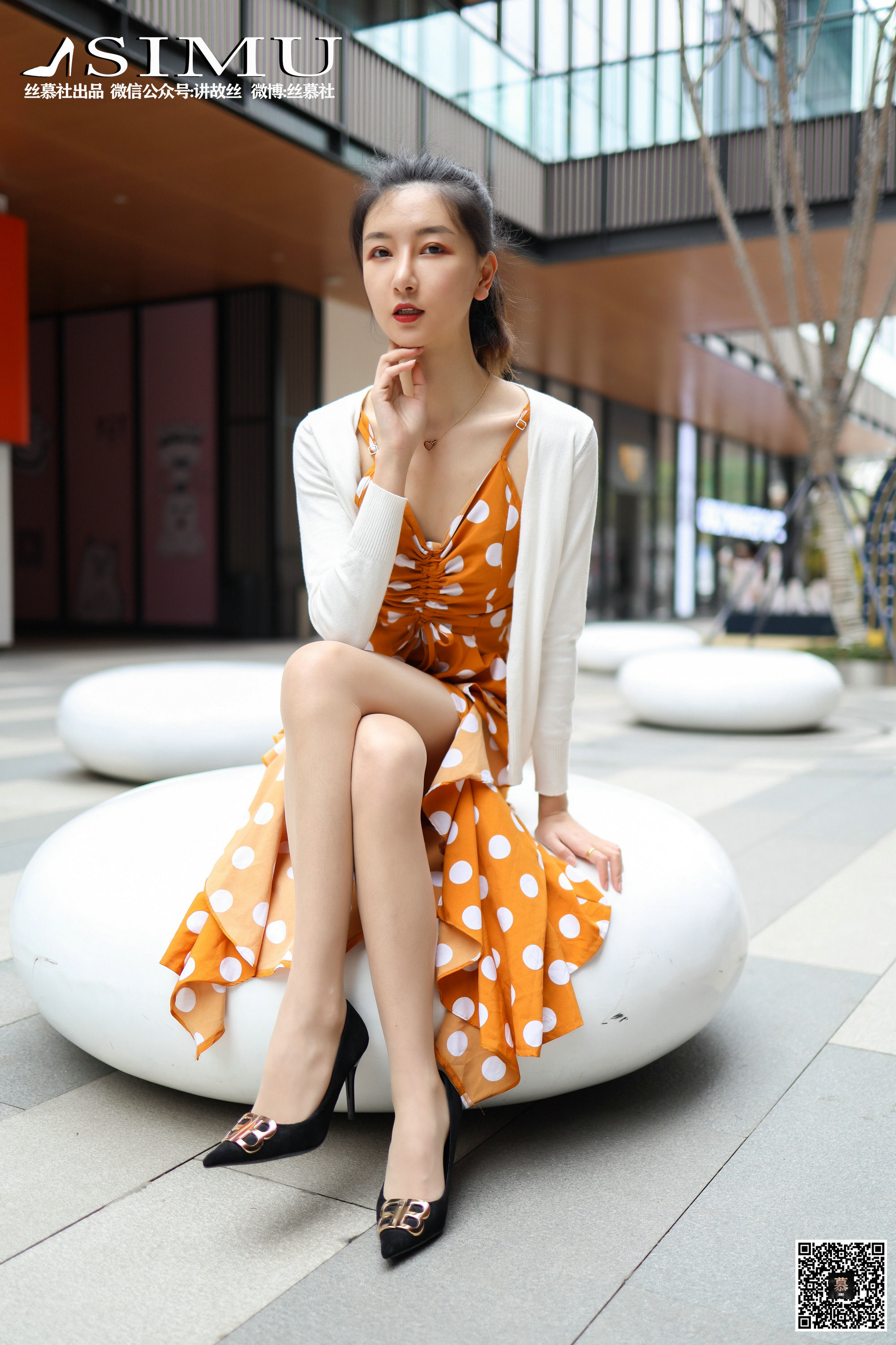 丝慕写真 SM241 茗茗 - 街拍女郎