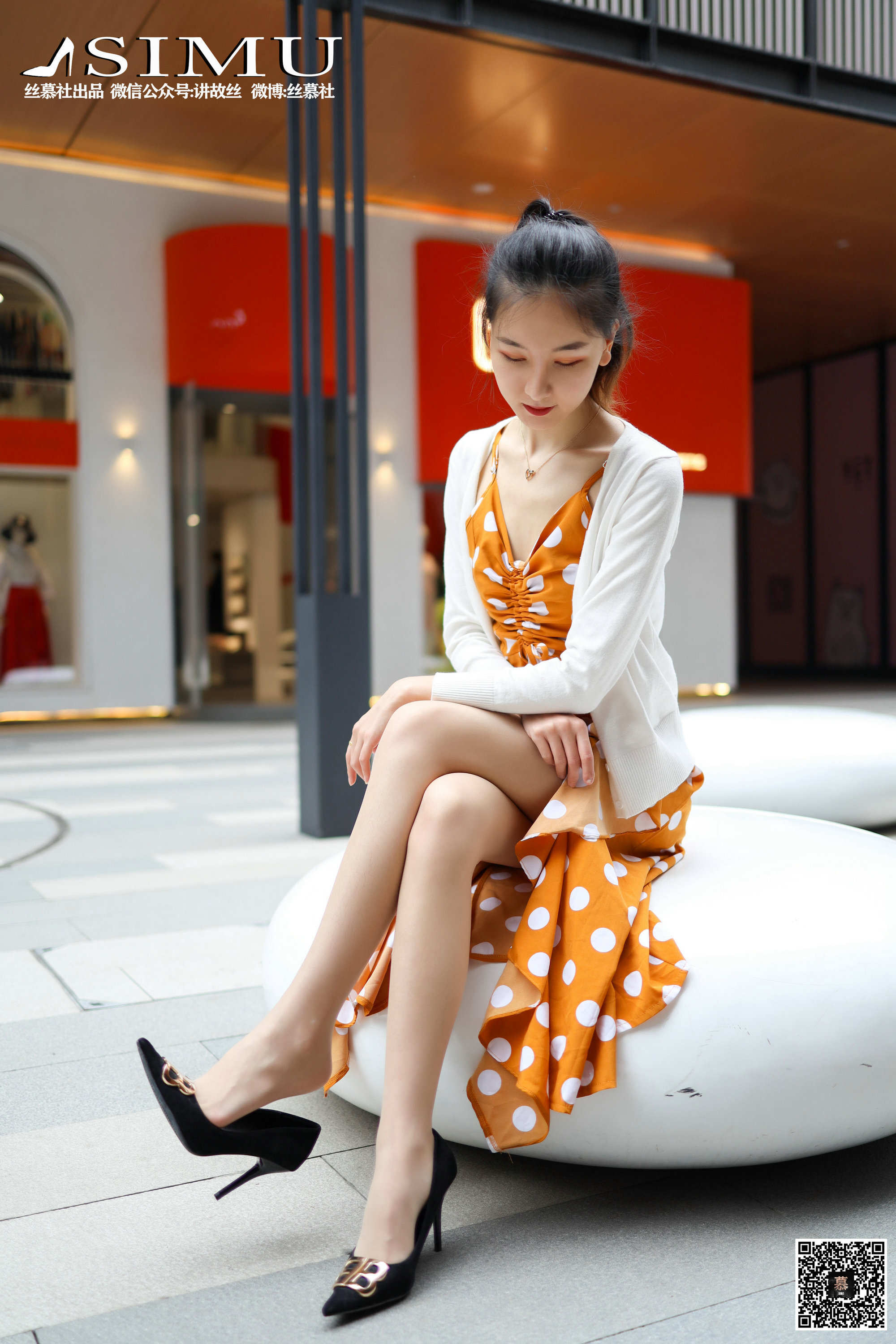 丝慕写真 SM241 茗茗 - 街拍女郎