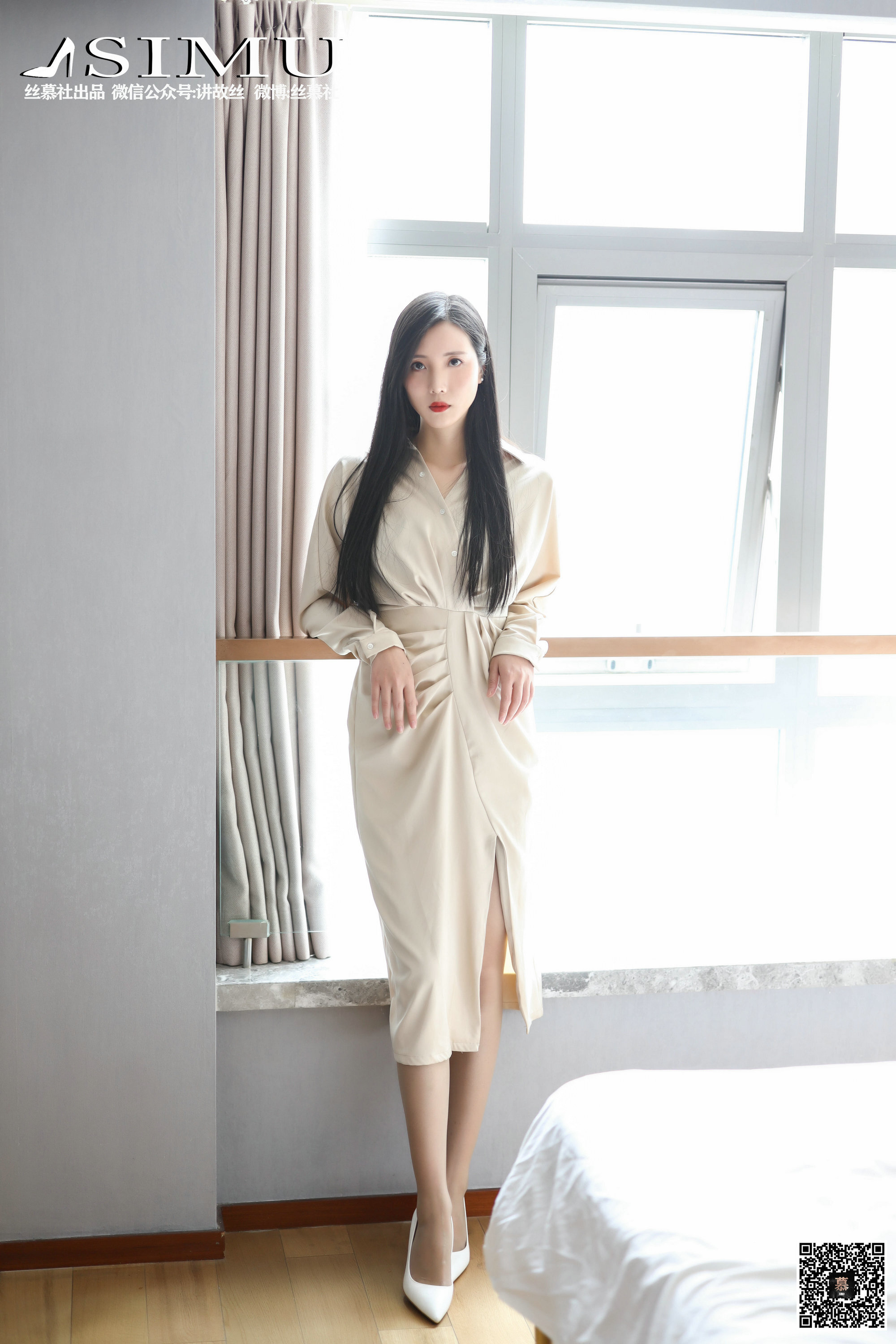 丝慕写真 SM242 紫宁的丝柔护理