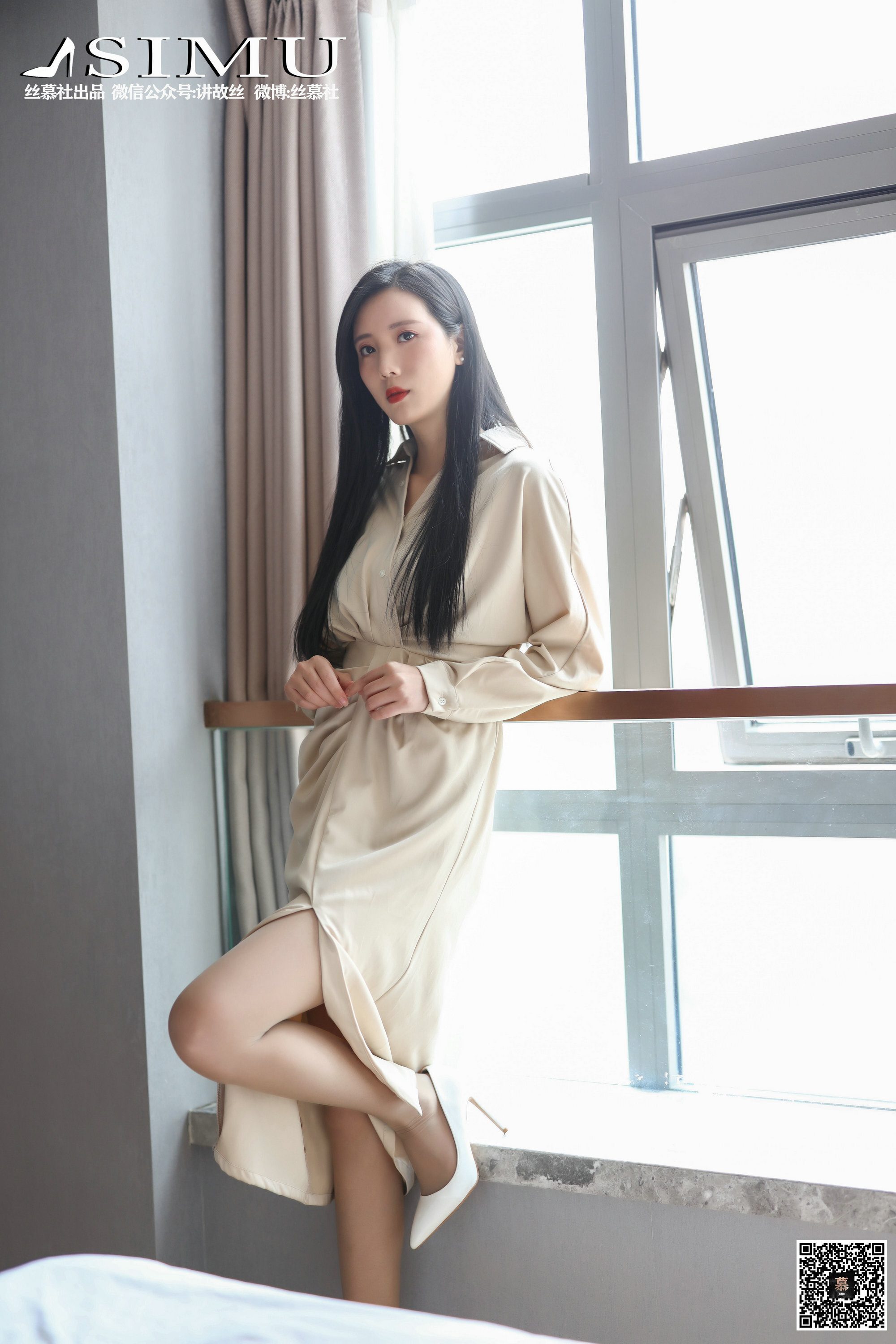 丝慕写真 SM242 紫宁的丝柔护理