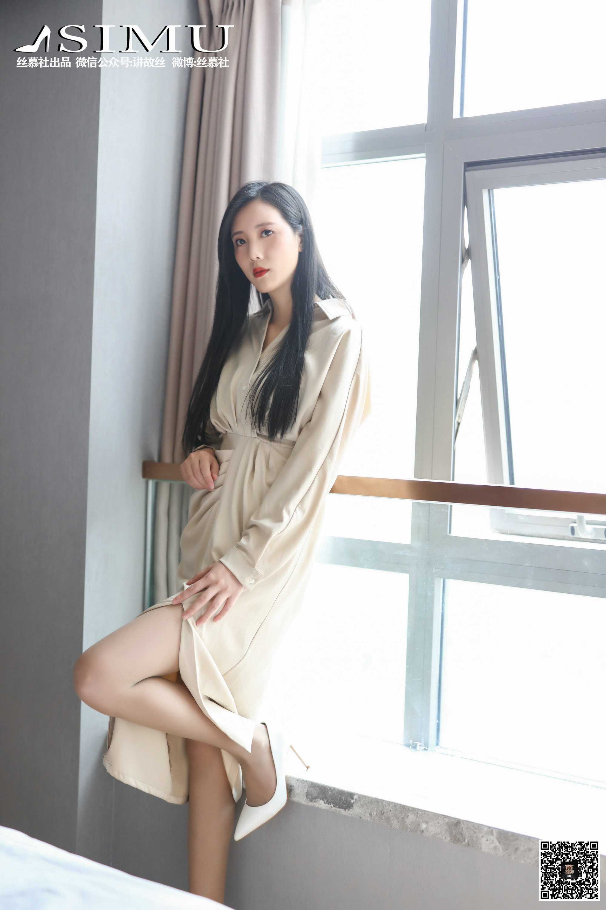 丝慕写真 SM242 紫宁的丝柔护理