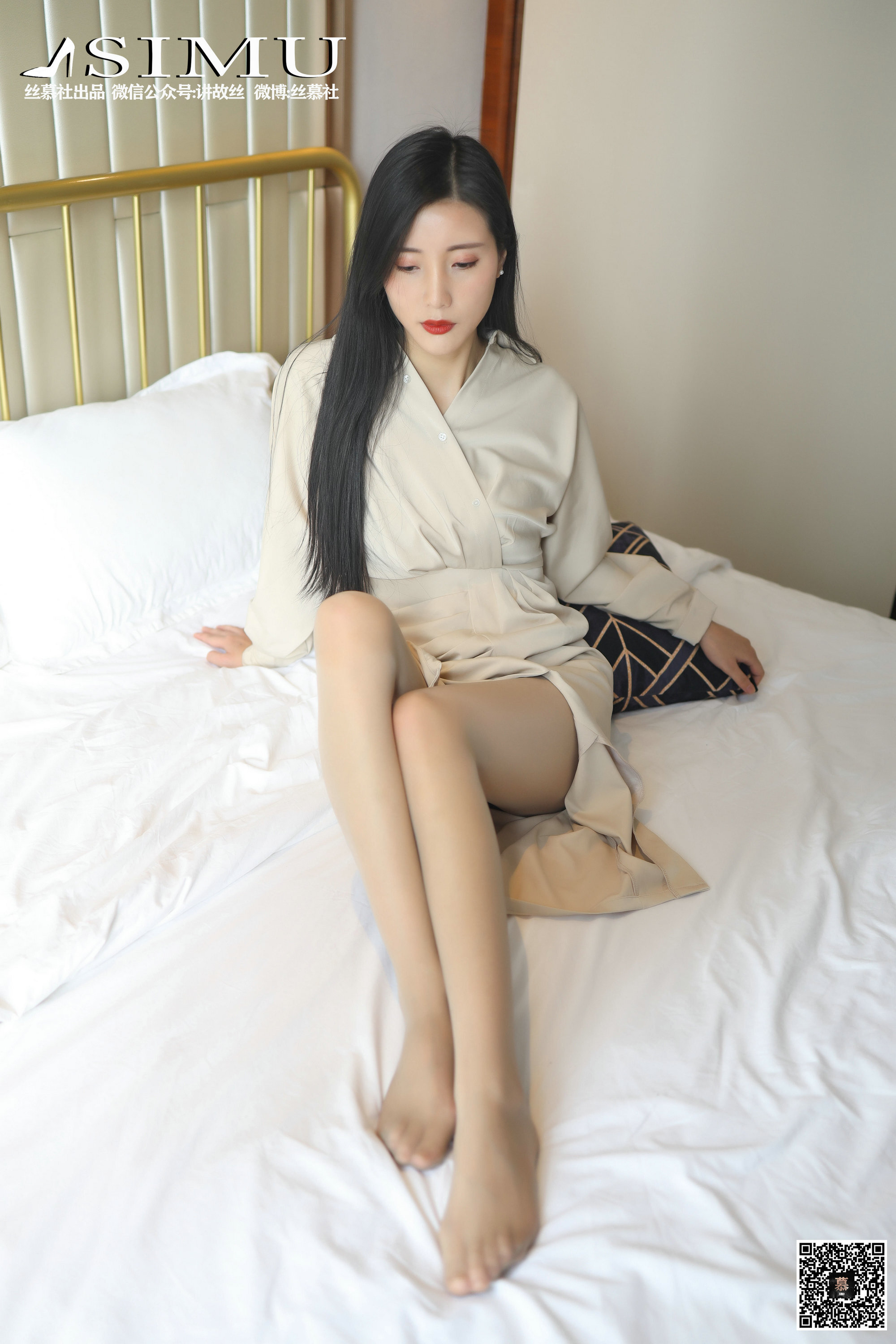 丝慕写真 SM242 紫宁的丝柔护理