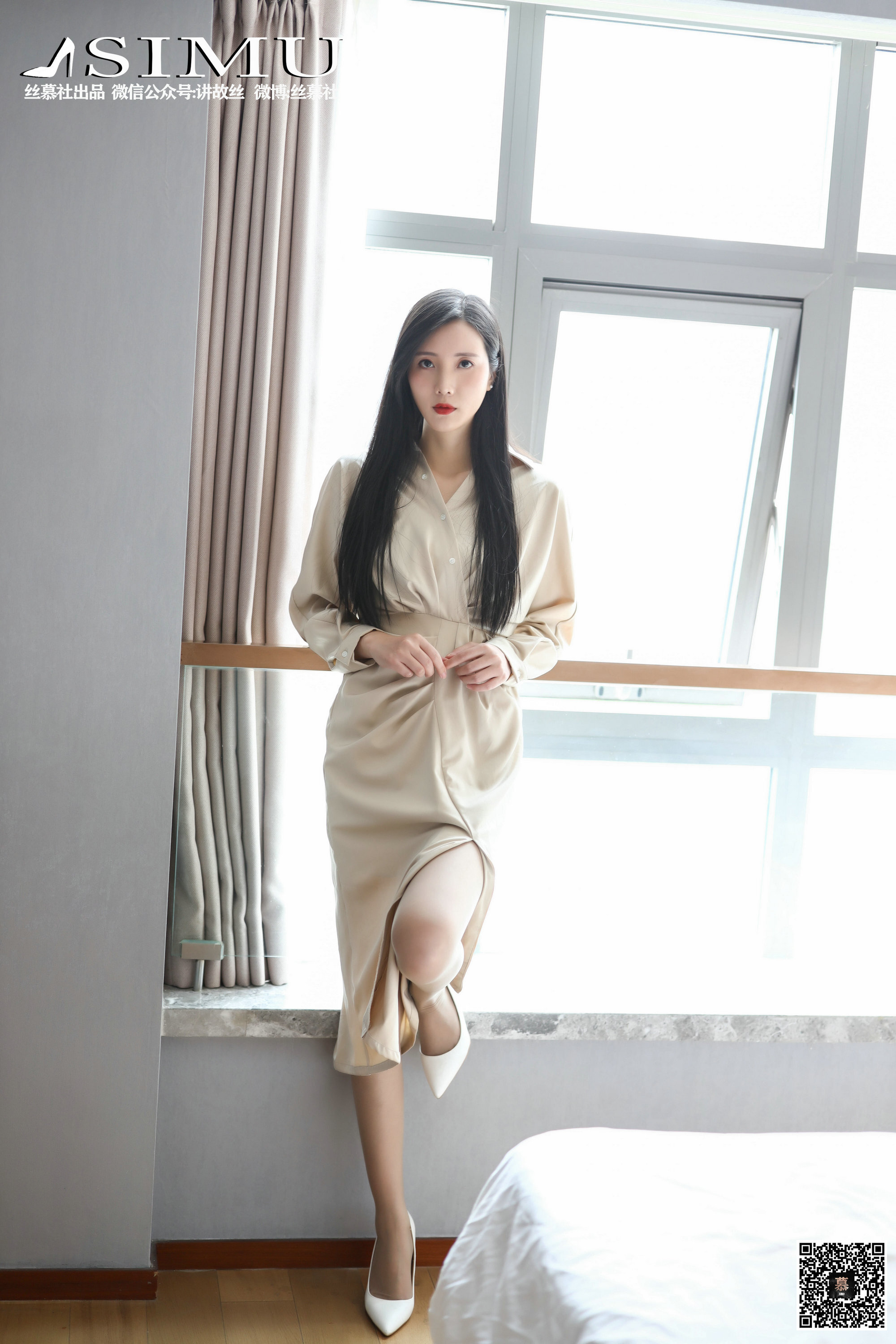 丝慕写真 SM242 紫宁的丝柔护理