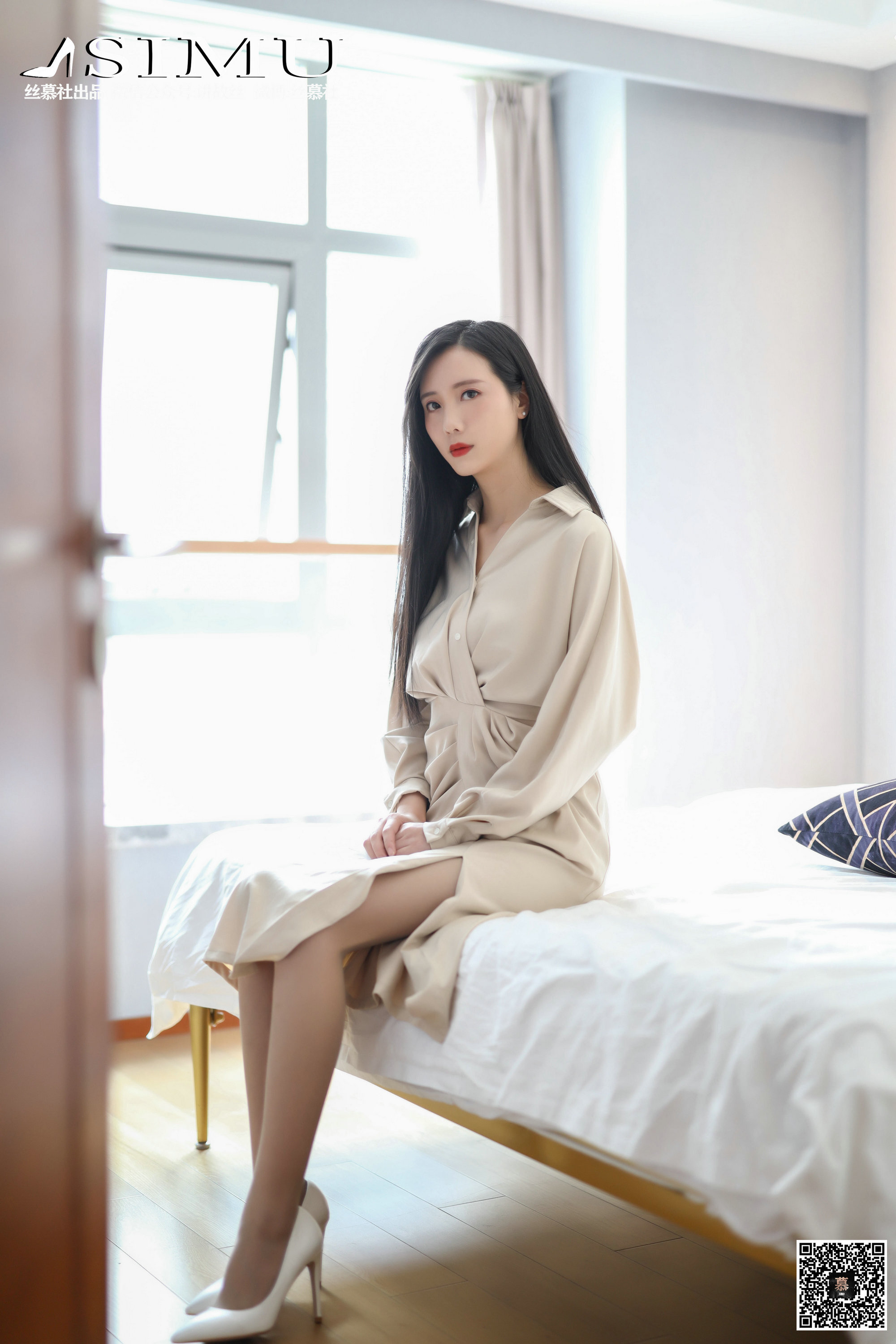 丝慕写真 SM242 紫宁的丝柔护理