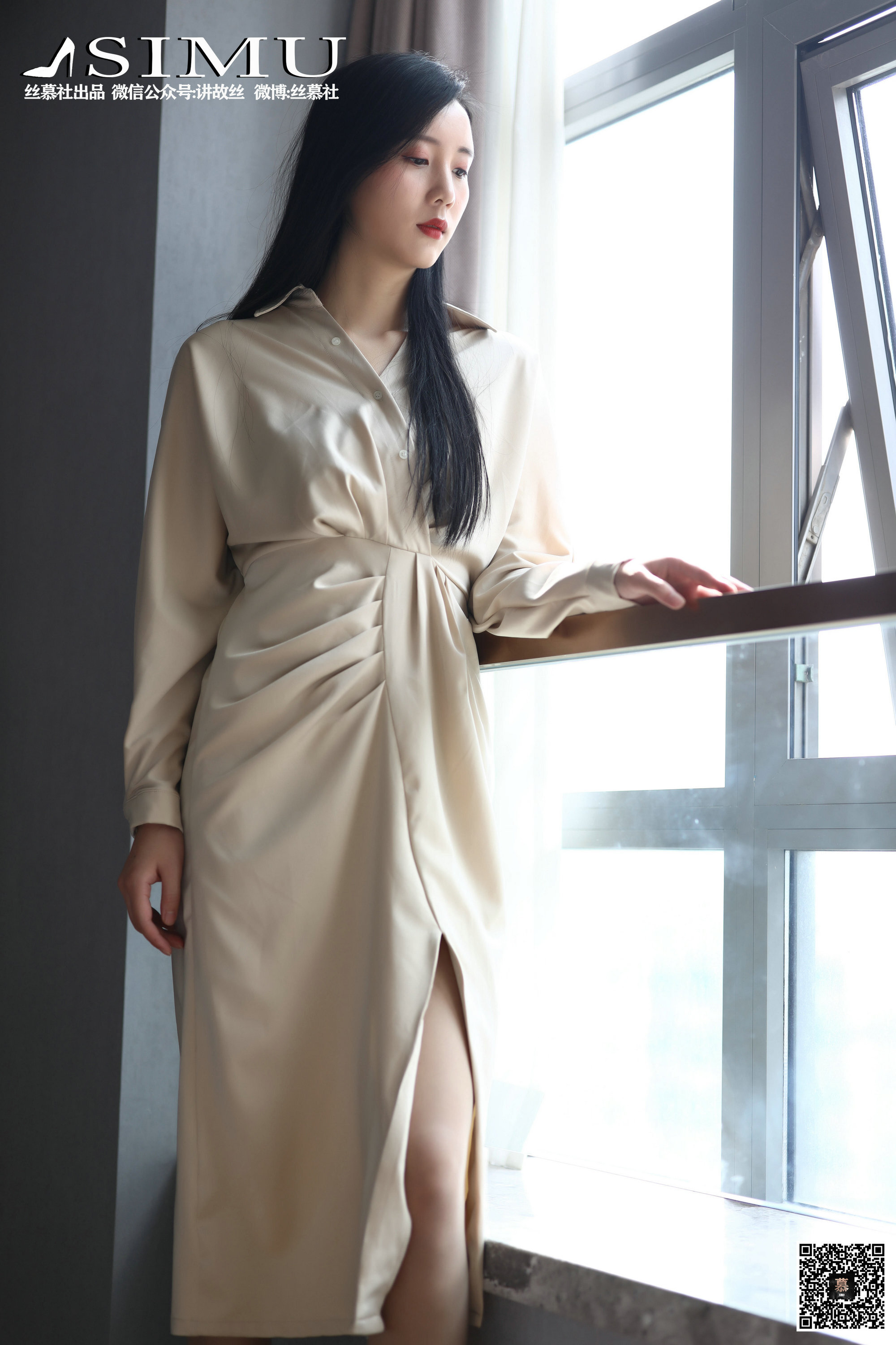 丝慕写真 SM242 紫宁的丝柔护理