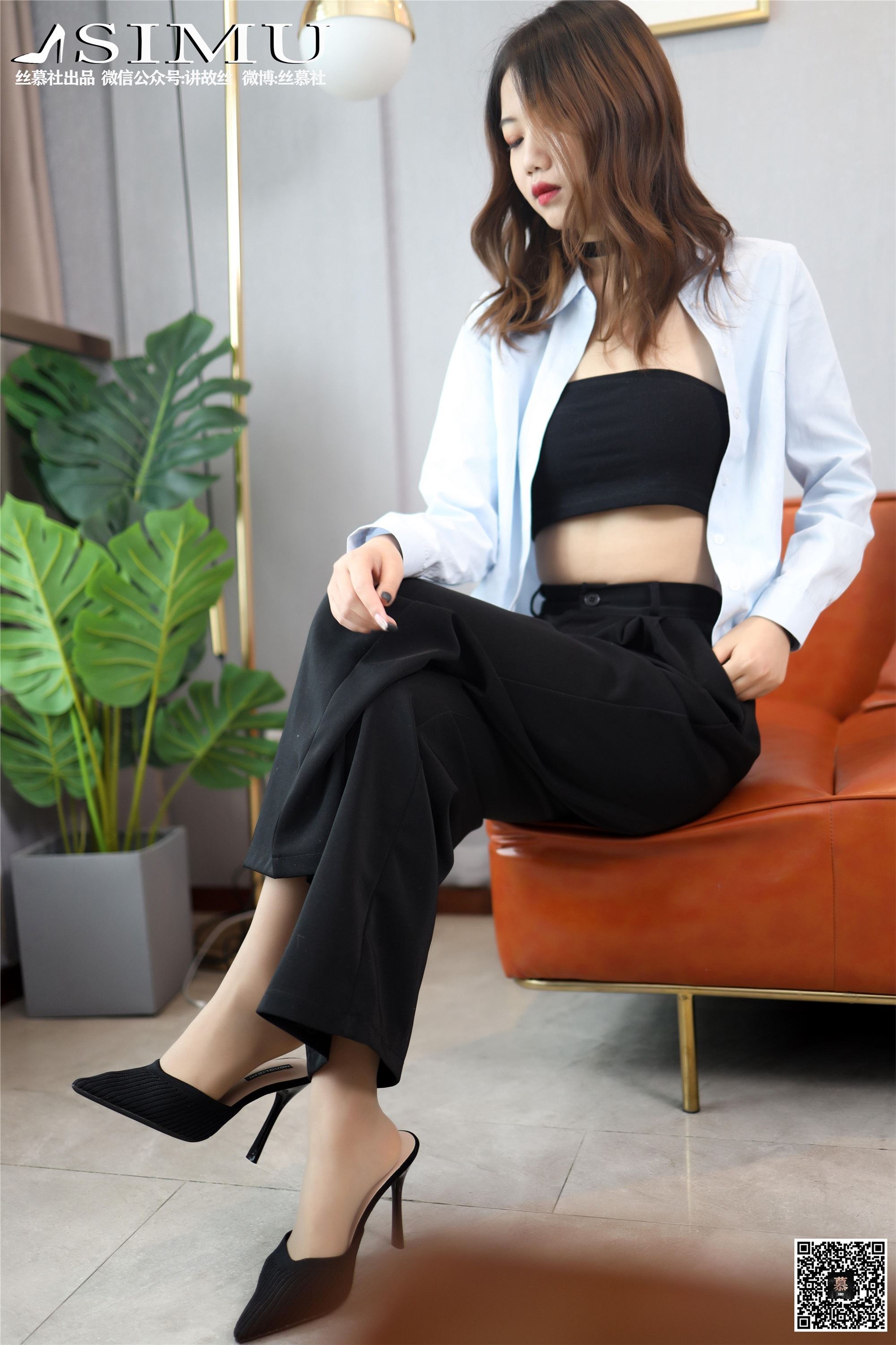 丝慕写真 SM243 米朵《格调裤里丝》