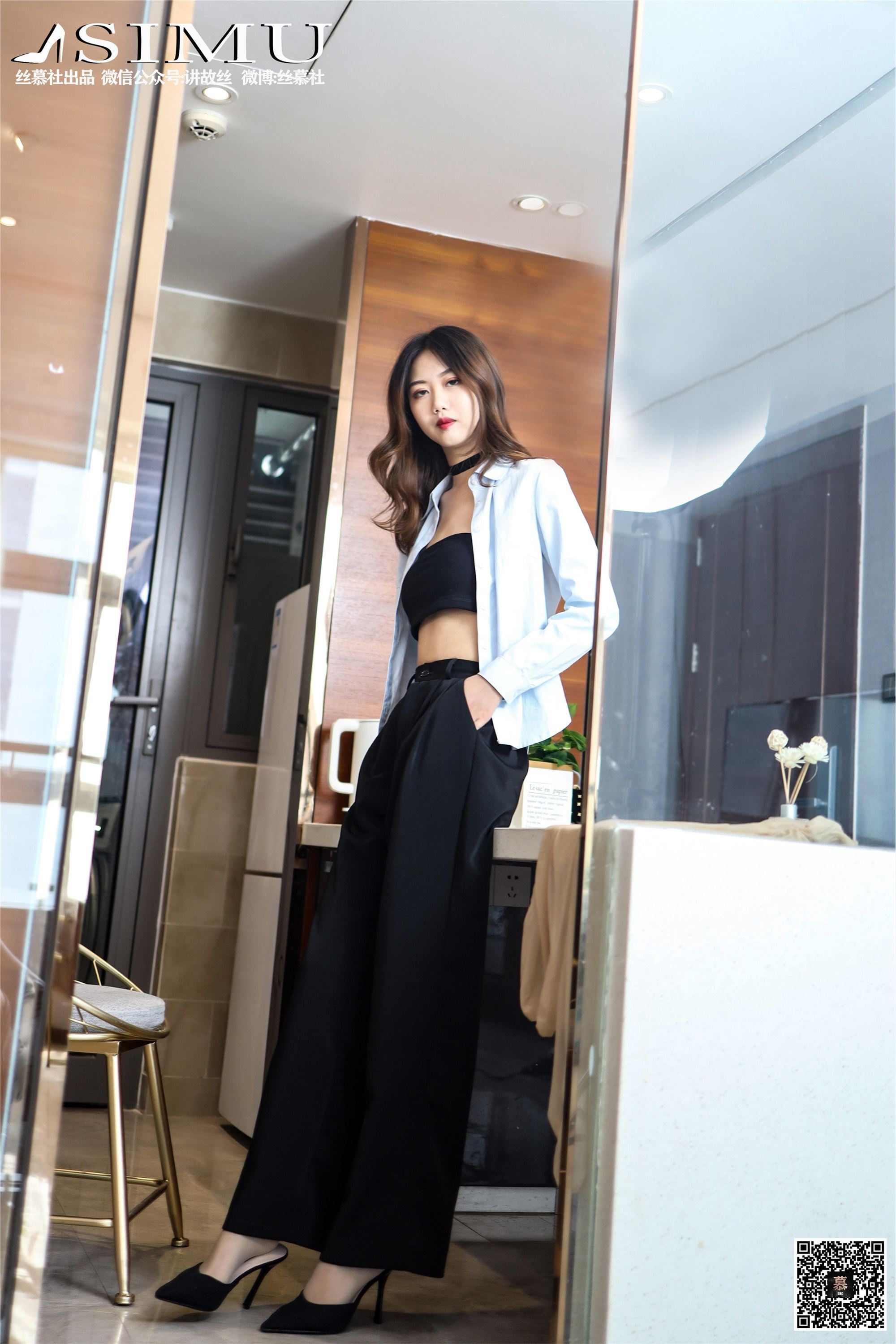 丝慕写真 SM243 米朵《格调裤里丝》