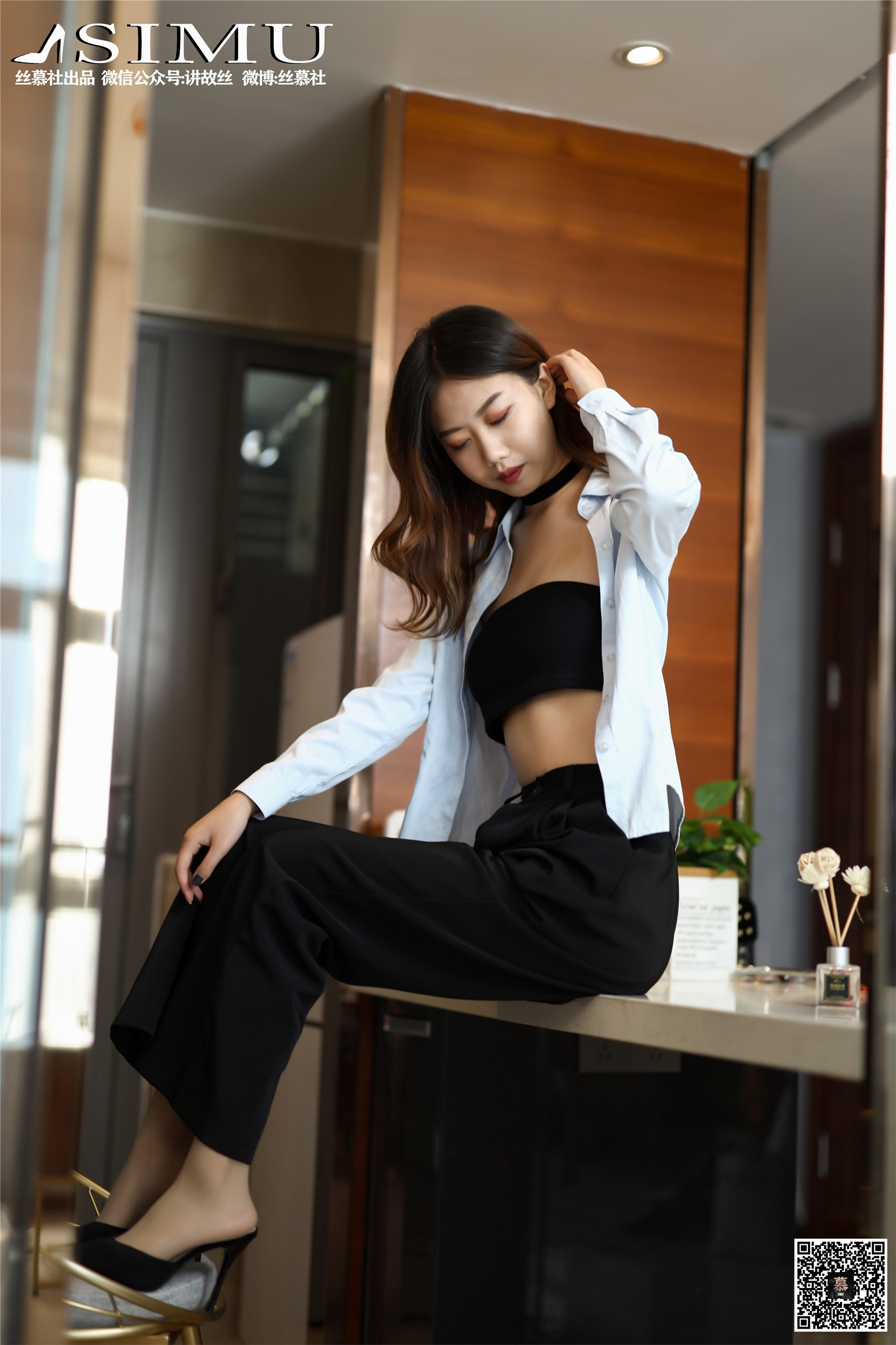 丝慕写真 SM243 米朵《格调裤里丝》