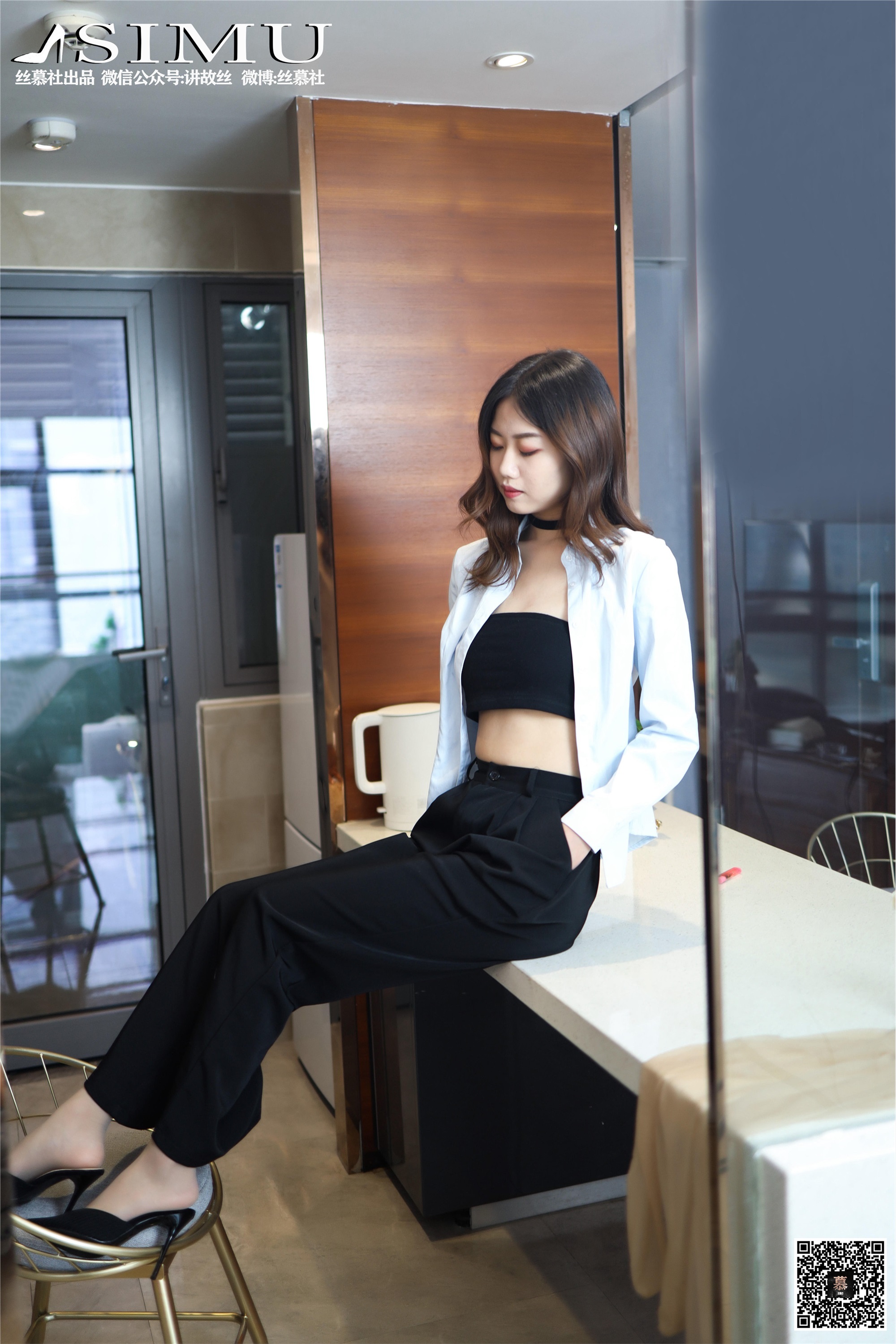 丝慕写真 SM243 米朵《格调裤里丝》