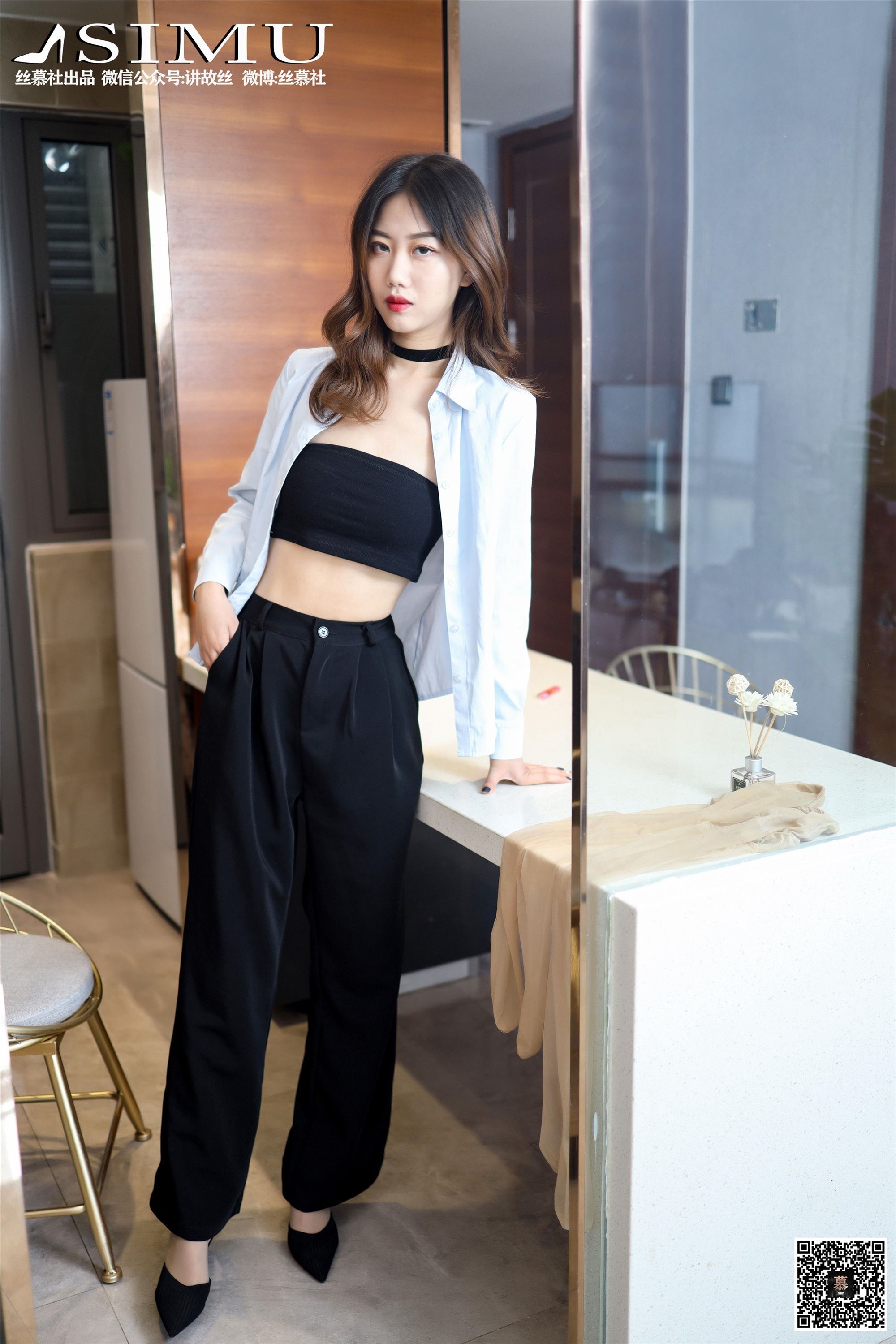 丝慕写真 SM243 米朵《格调裤里丝》