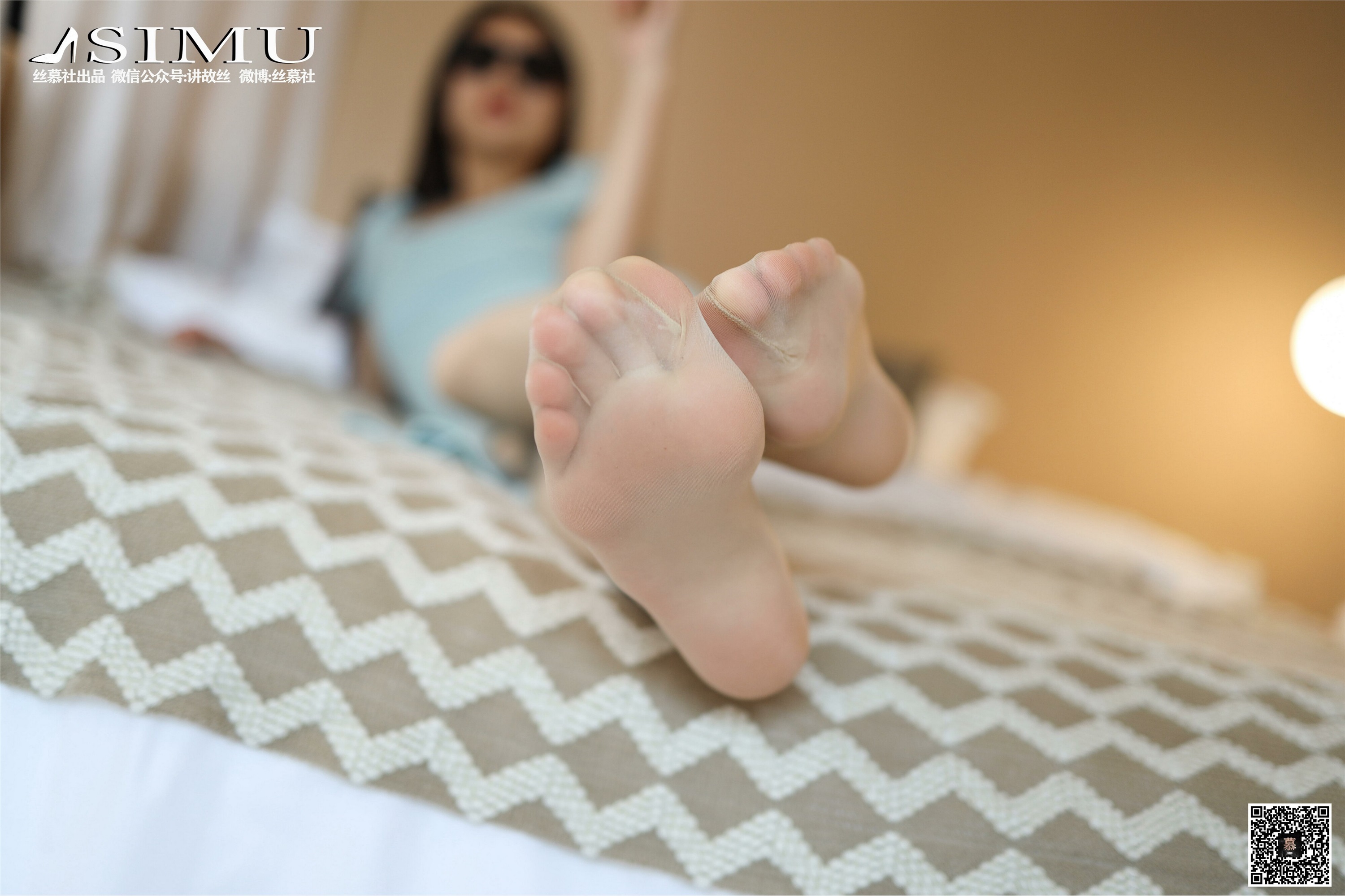 丝慕写真 SM244 诗晴 蓝月光