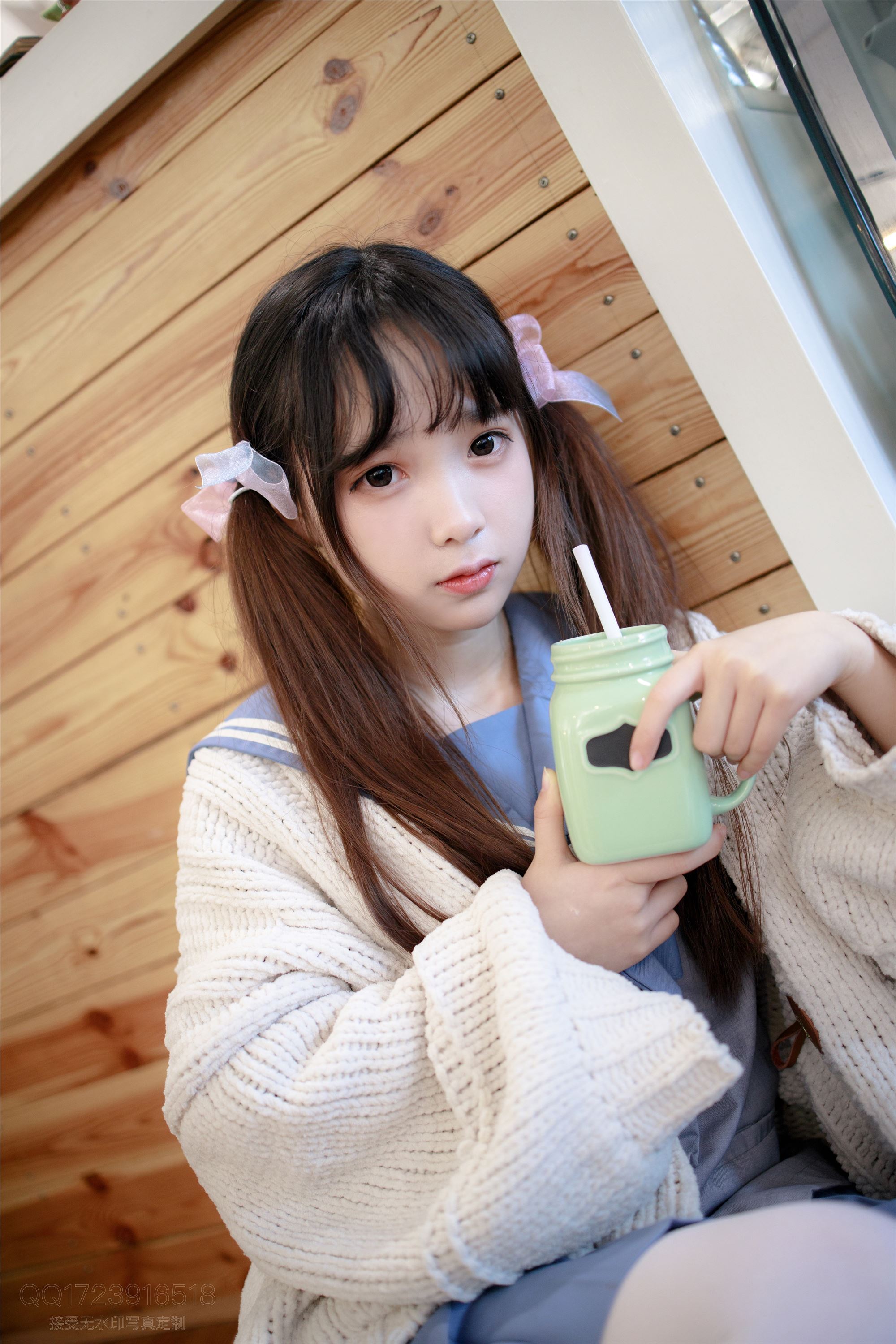 森萝财团萝莉丝足写真 X-061